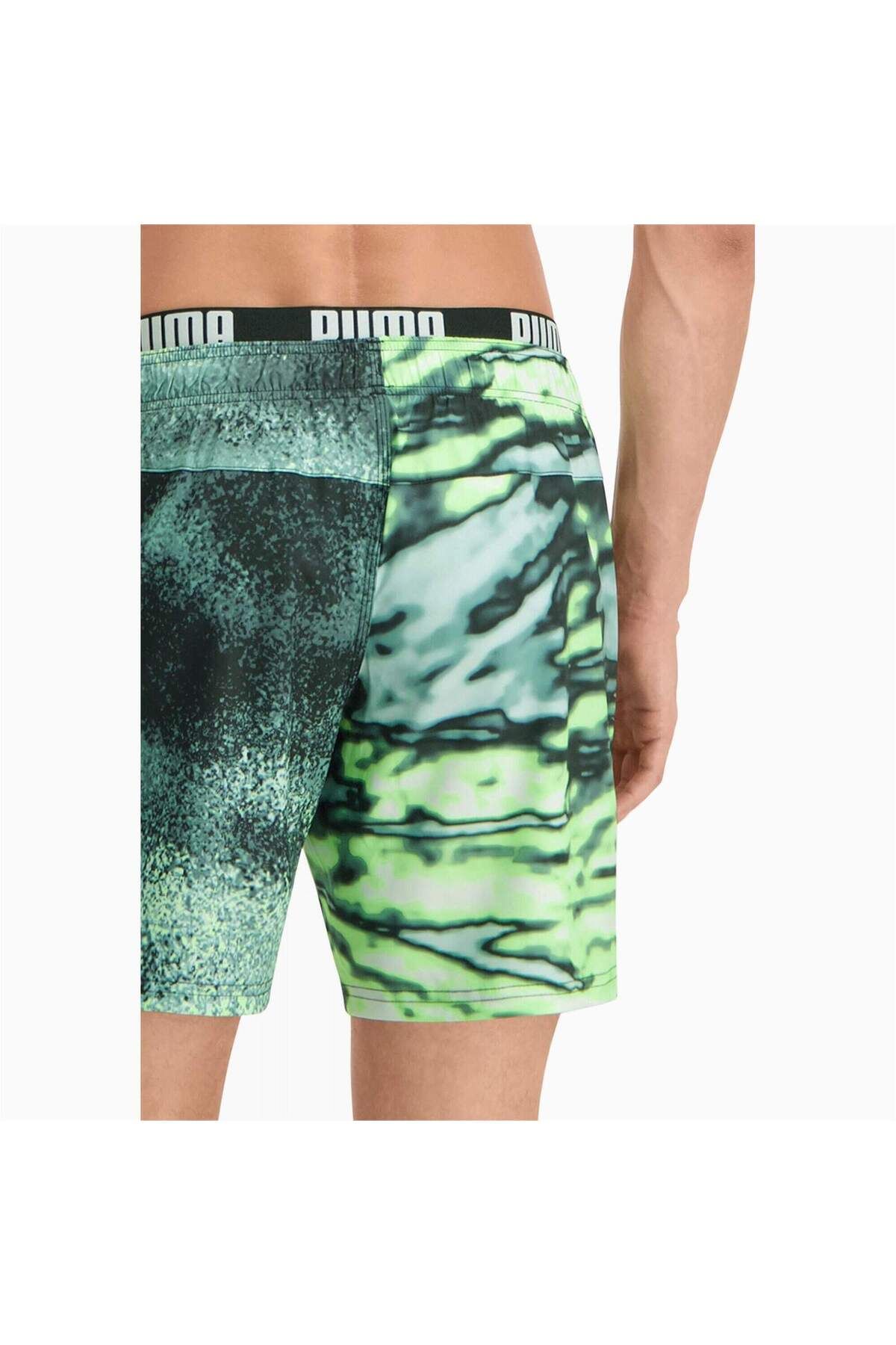 Puma-Σορτς Puma Swim Men Luminous Mid Shorts 1p Sea, Green, Men 5