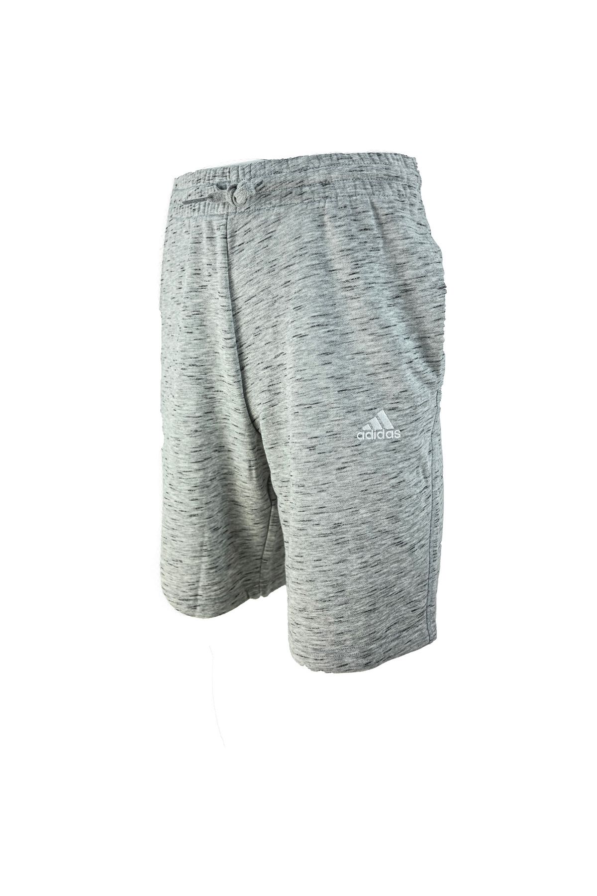 adidas-Pantaloni scurți adidas Essentials French Terry Melange, gri, bărbați 4