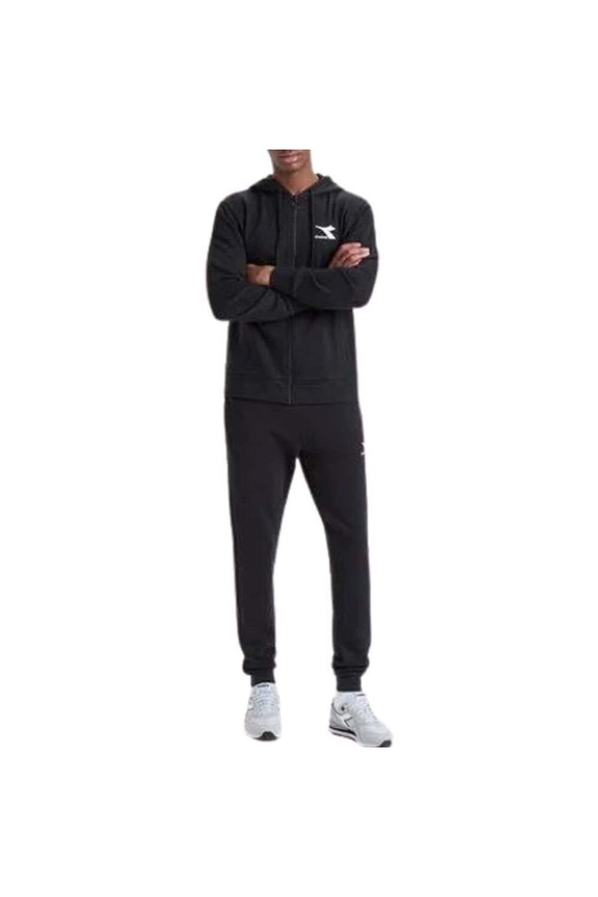 Diadora-Track suit Diadora Tracksuit Hd Fz Core, Black, Men 1