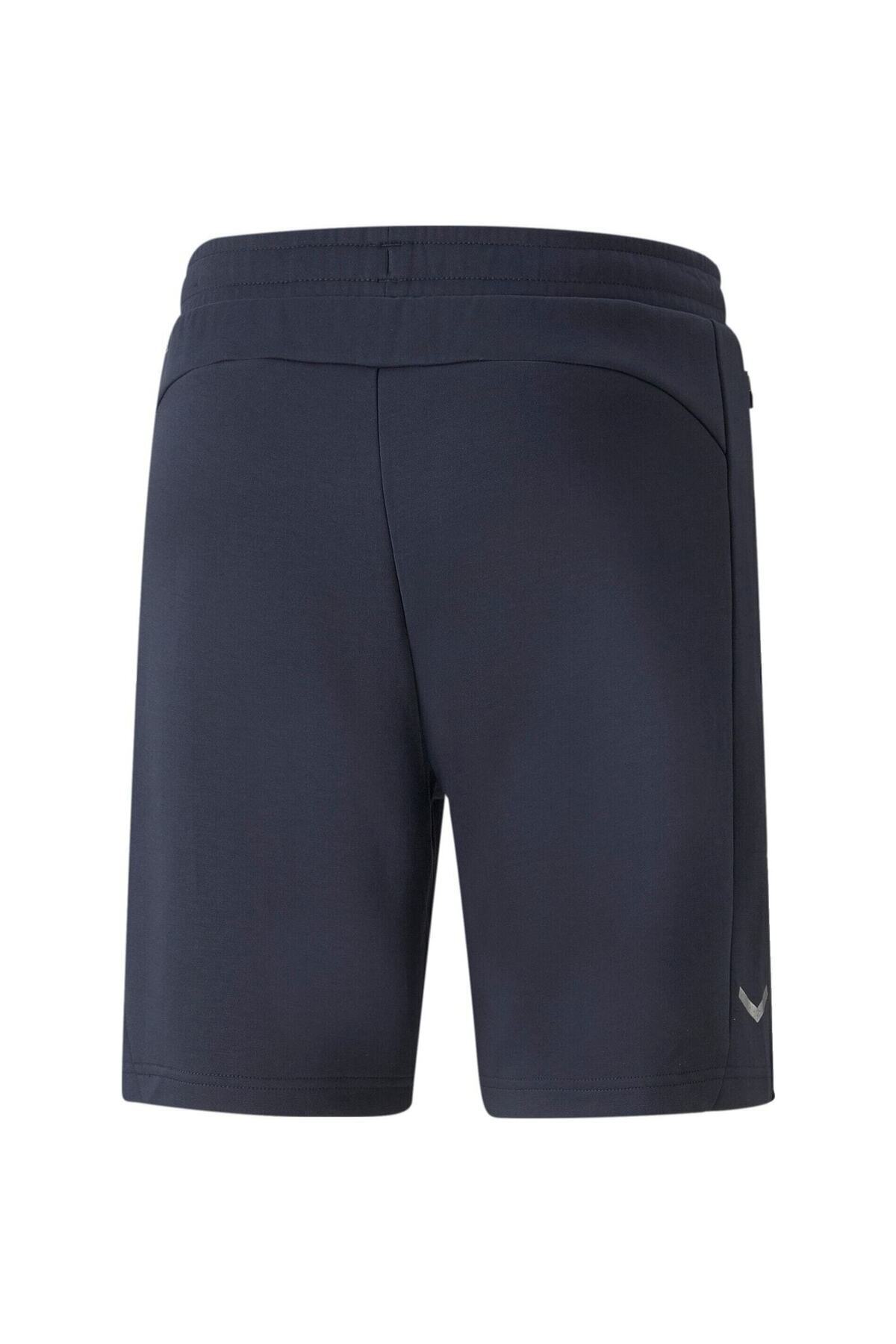 Puma-Šortky Puma Teamfinal Casuals Šortky, Modré, Pánské 6