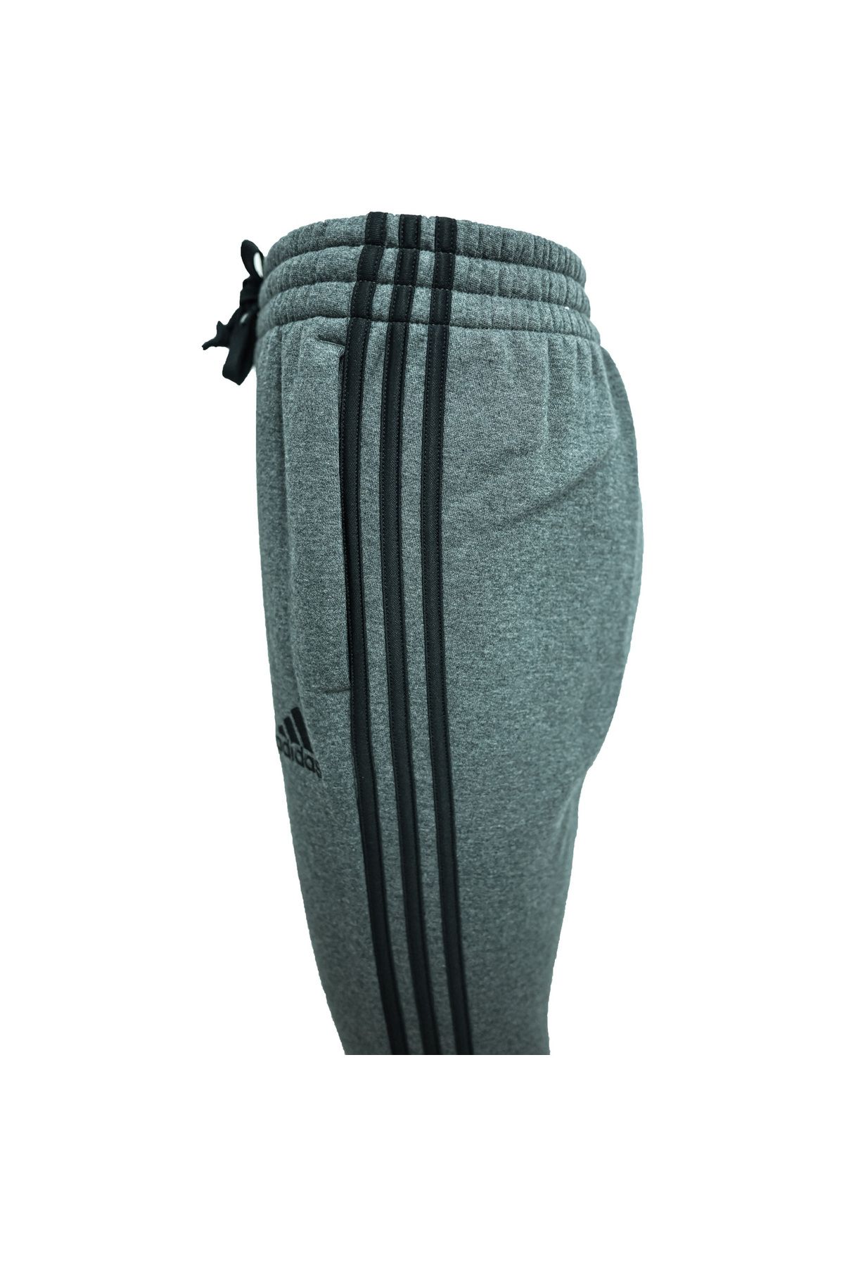 adidas-Παντελόνι adidas Essentials Fleece Tapered Cuff, Γκρι, Ανδρικό 4