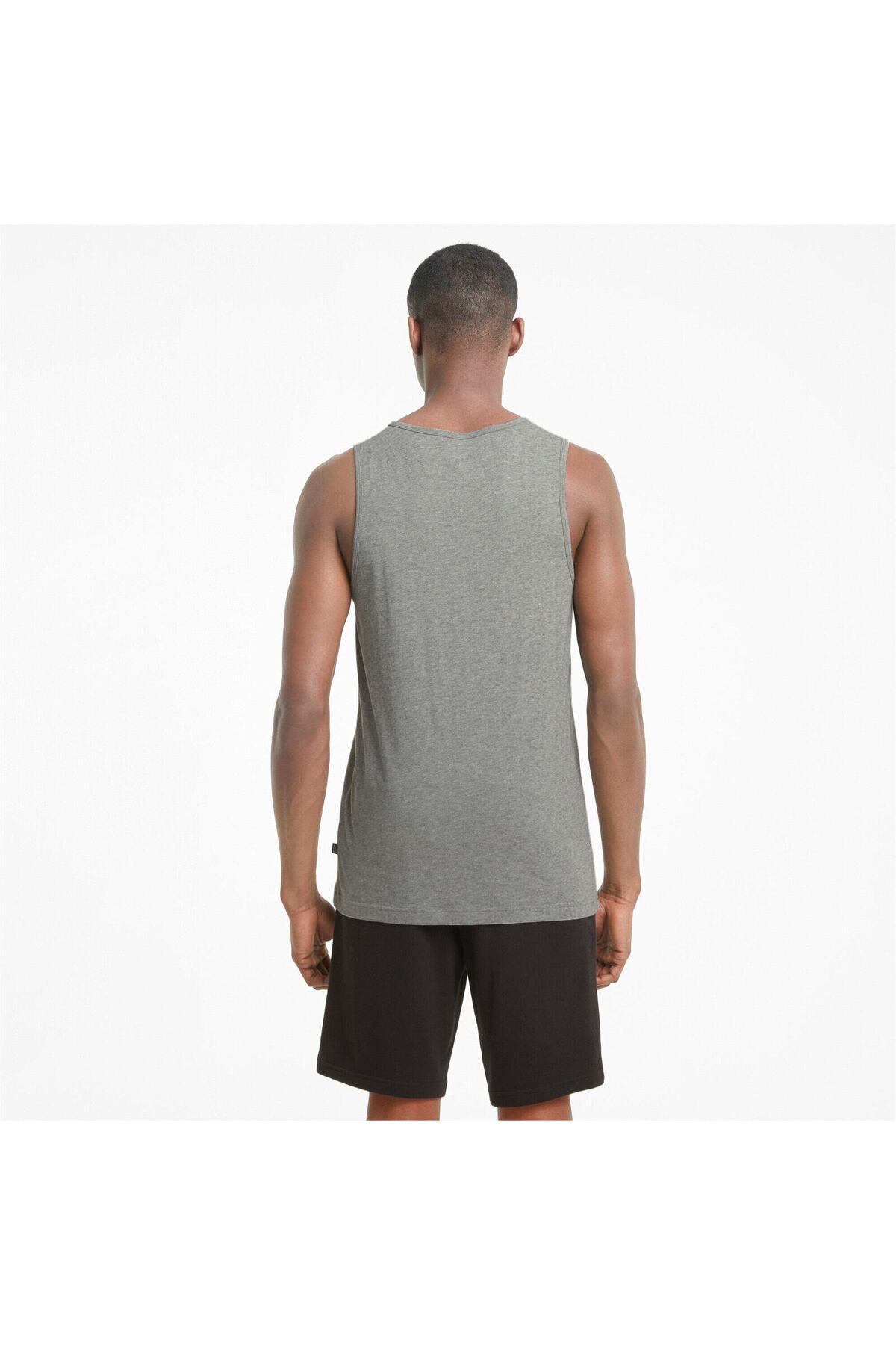 Puma-Undershirt Puma Essentials, Gray, Men 2
