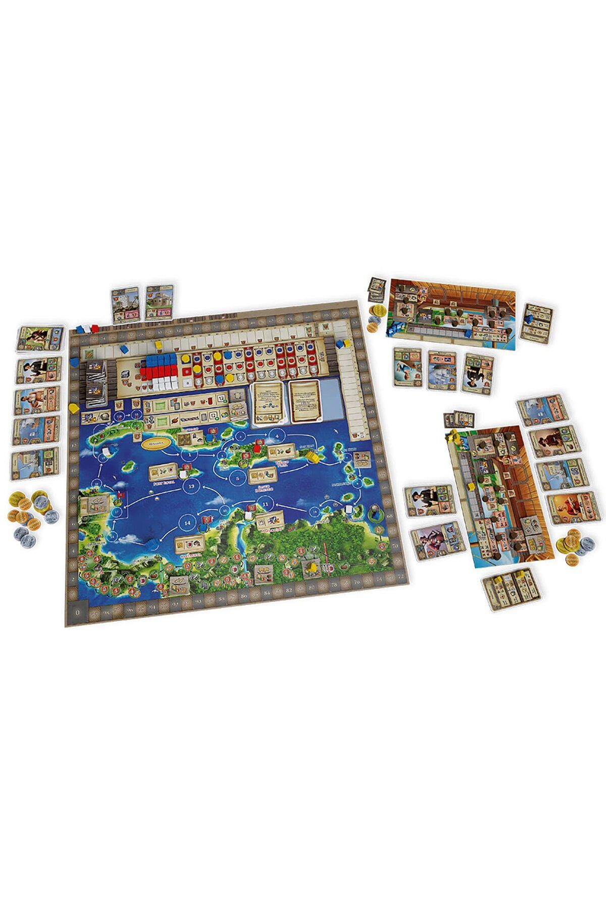 Capstone Games-: Maracaibo, Big Box Strategy Board Game, Unique Story Mode Feature, A Nondestructive 2