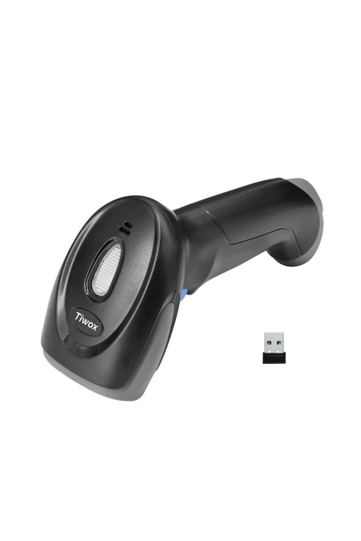 Tiwox ONTECH - Tıwox Vsk-227 1d Lazer Kablosuz Barkod Okuyucu Batarya + Mını Usb Dongle