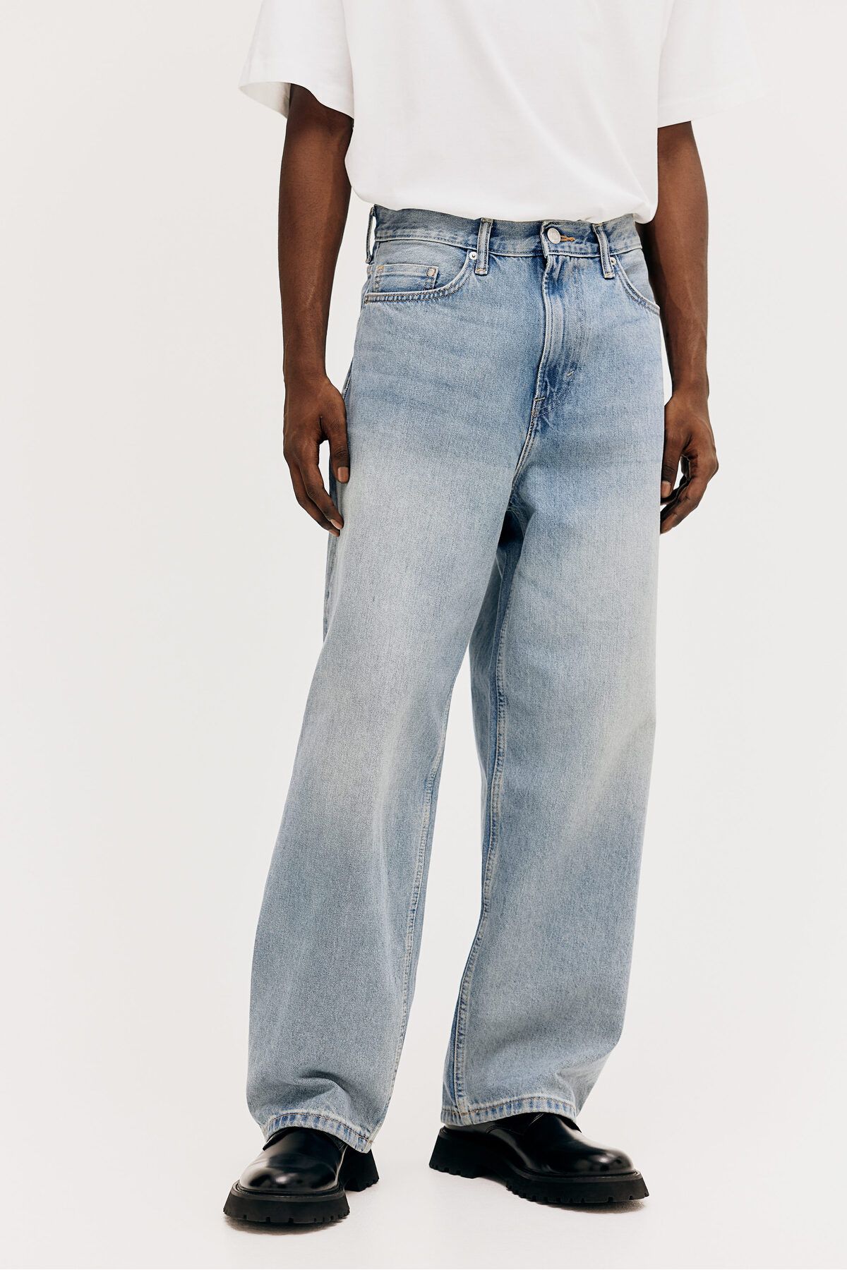 شلوار جین آبی مردانه اورجینال H M H&M