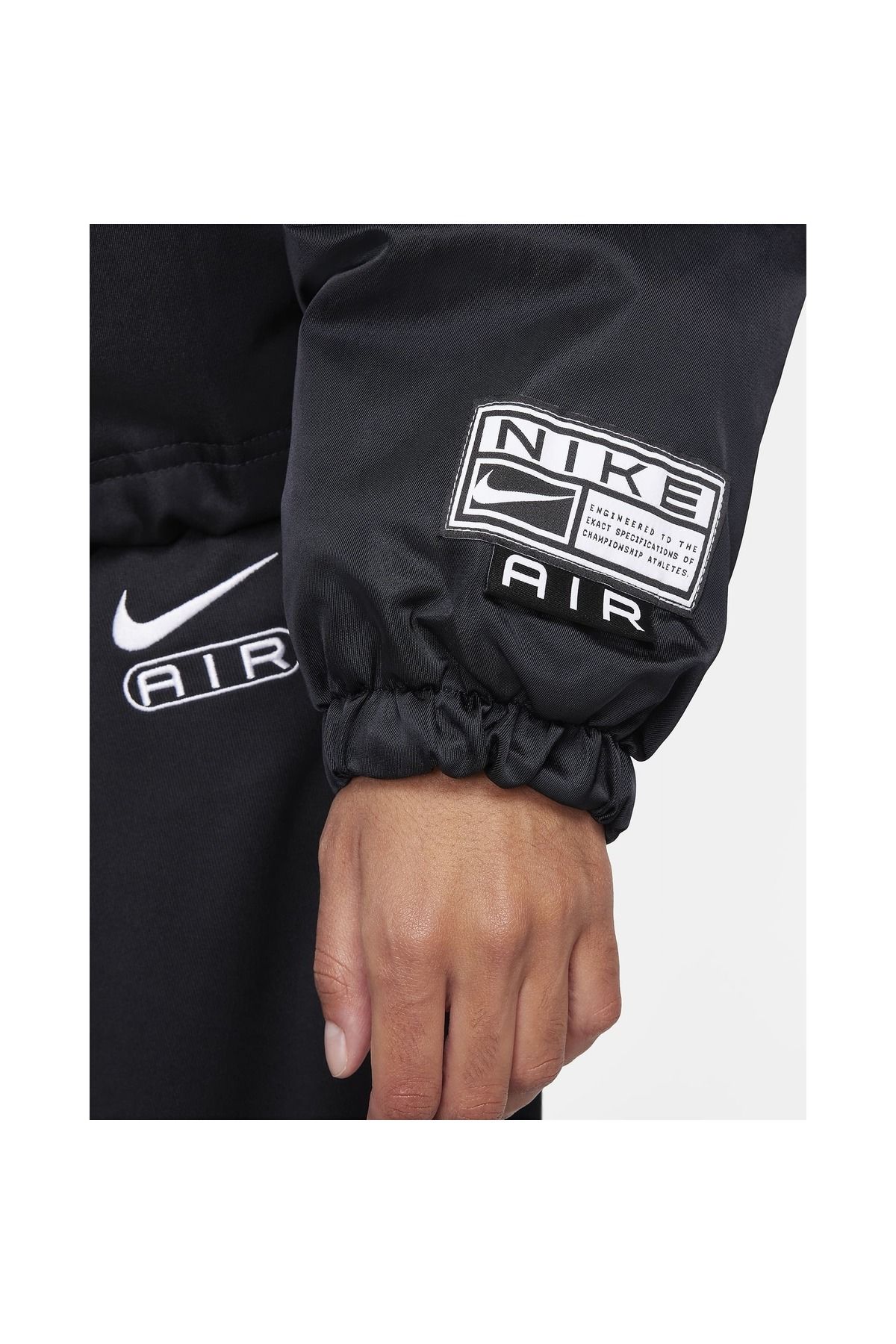 Nike-Bunda Nike Air Oversized Woven Bomber Jacket, Černá, Dámské 3