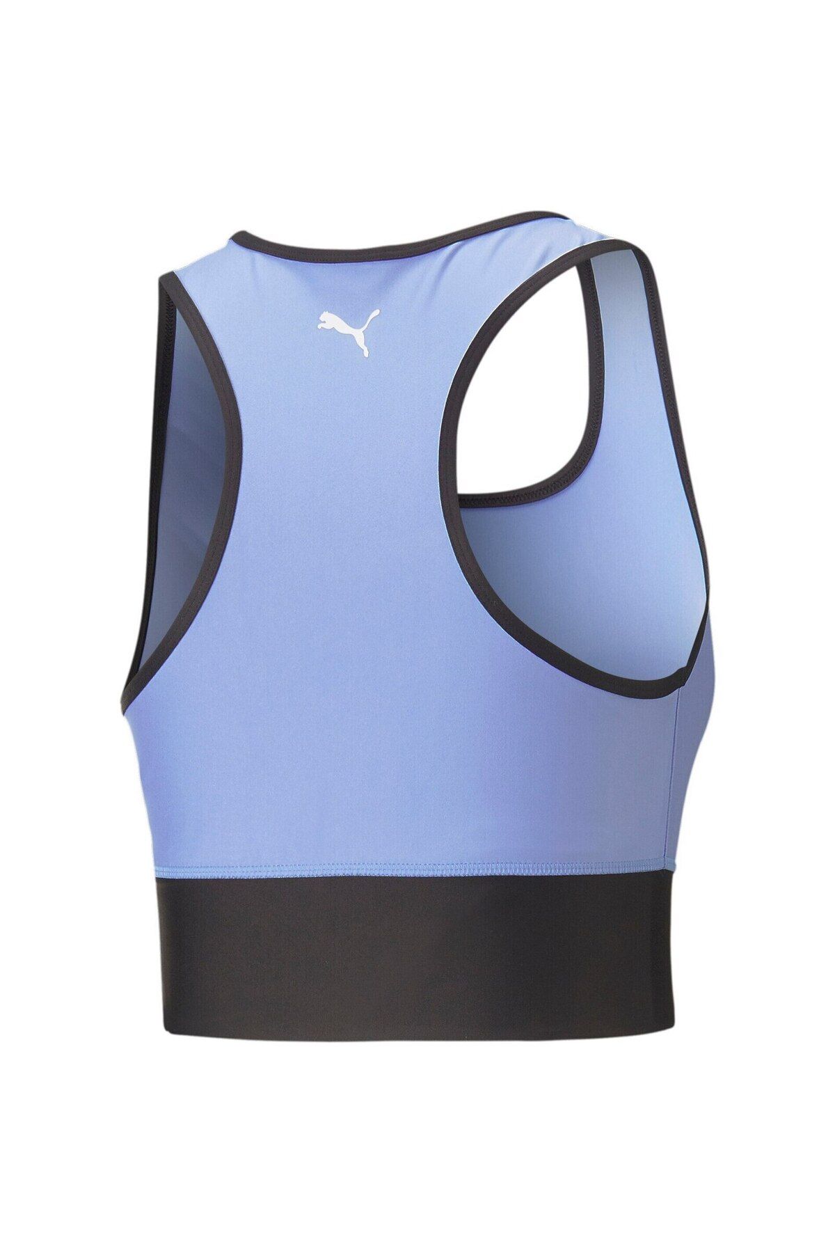 Puma-Bra Puma Fit Eversculpt Skimmer Top, Blue, Women 7