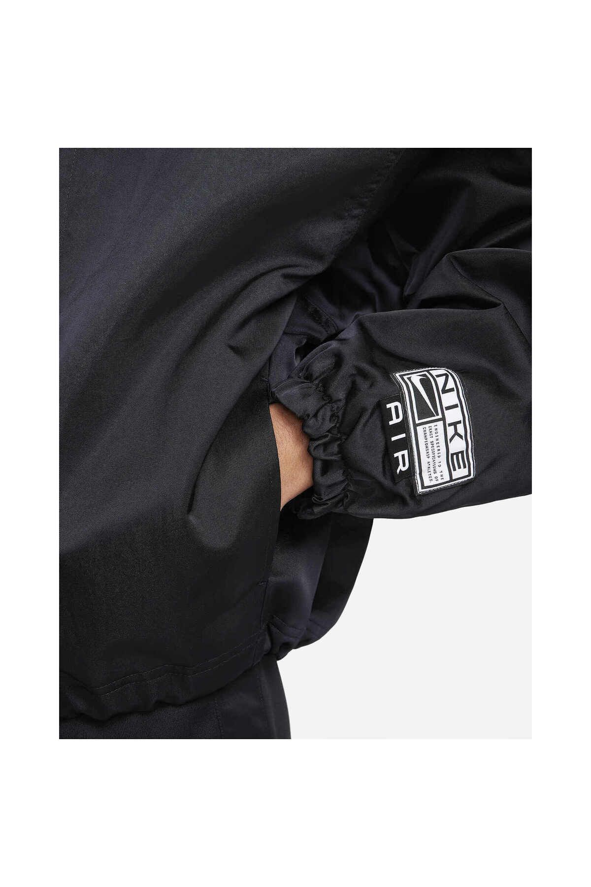 Nike-Bunda Nike Air Oversized Woven Bomber Jacket, Černá, Dámské 5