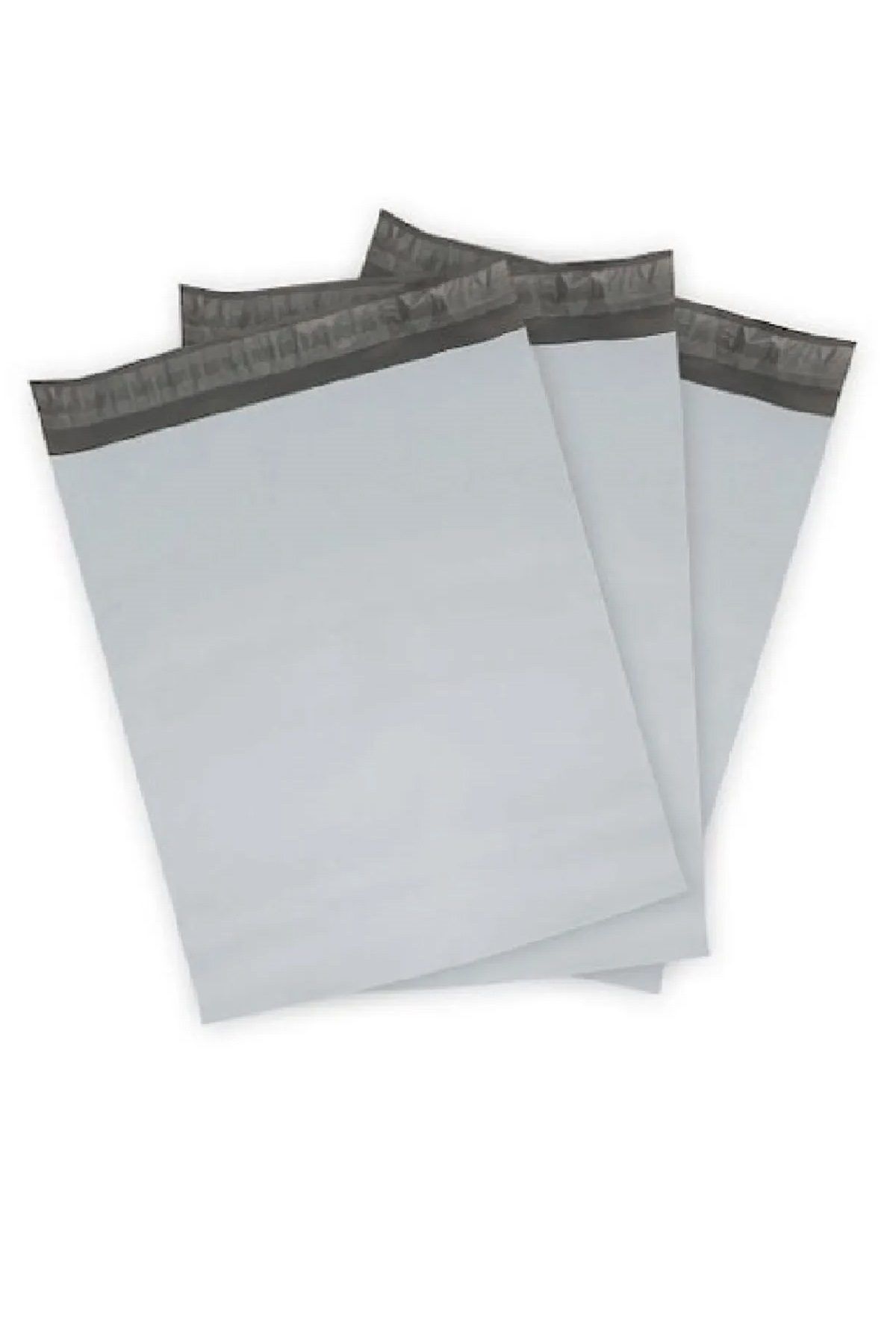Easy Tedarik Cepsiz Orta Boy Kargo Poşeti 30x37+5 cm - 300 Adet (40+40=80 Mikron)