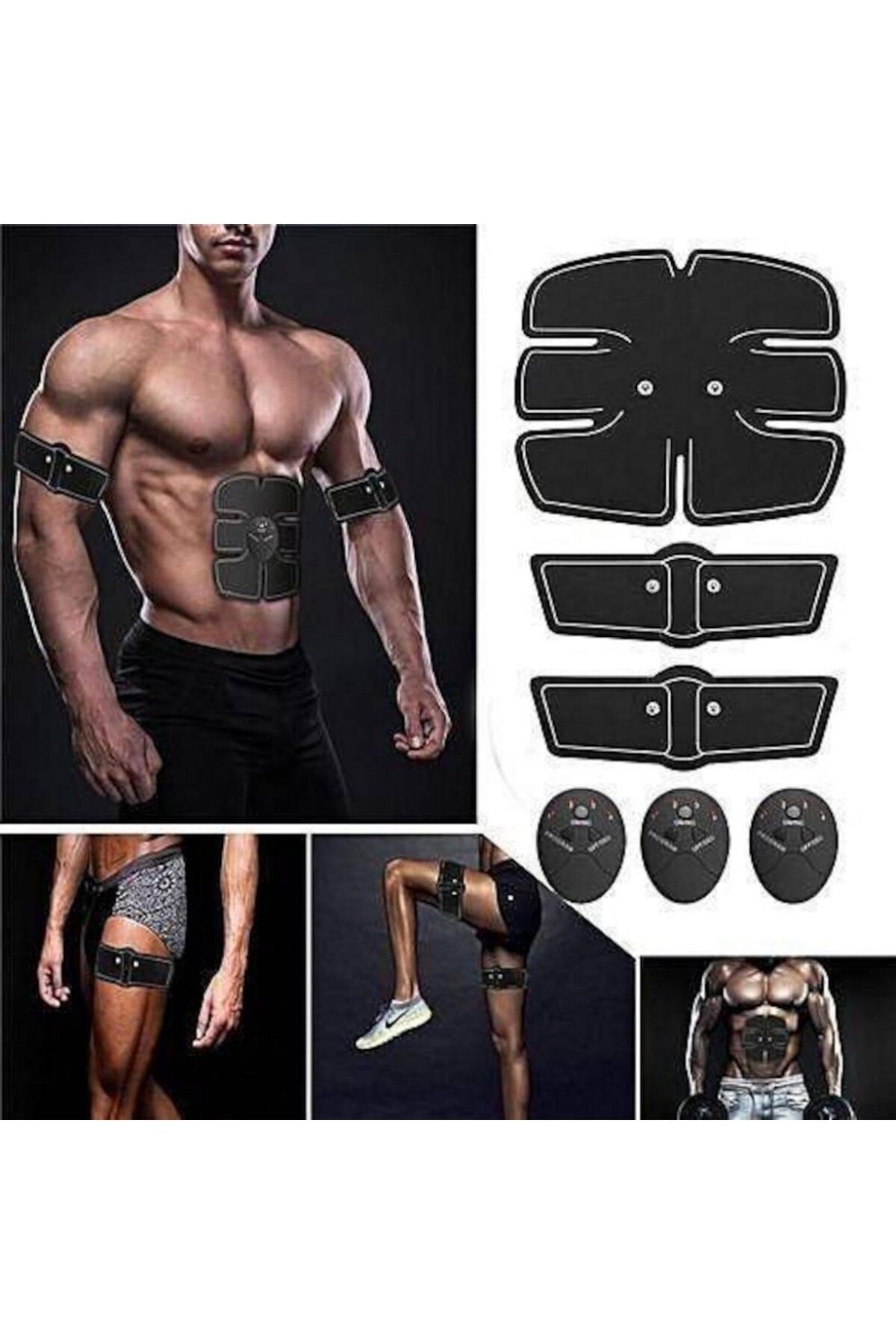 AboutThePerfect Akıllı EMS Fitness Bot ile Vücut Tonlama ve Güzellik için Mobil Spor Cihazı
