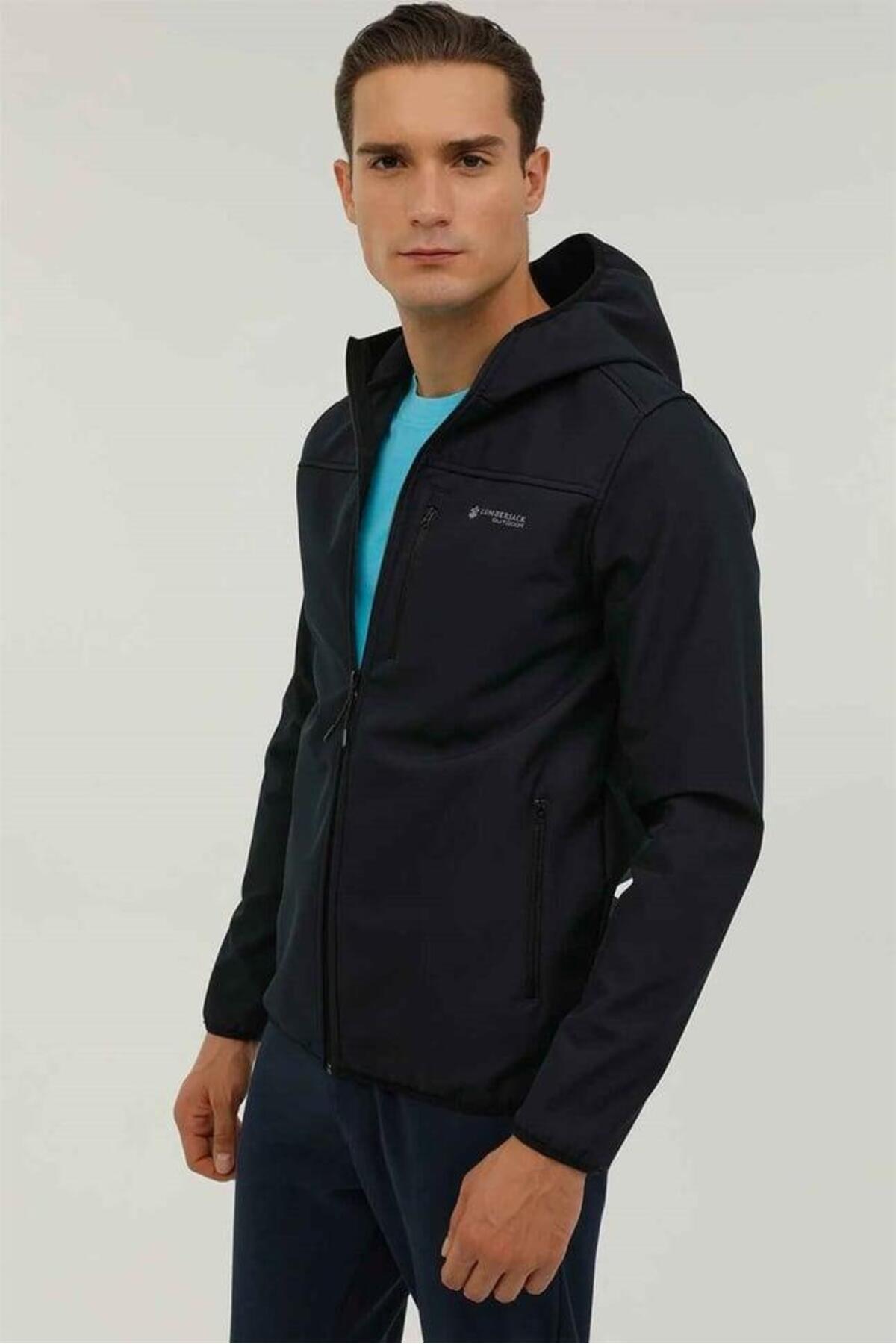 lumberjack-As00932844 A10116868108010 - GT16 Basic Softshell Чоловічий Пальто Синій 2PR 2