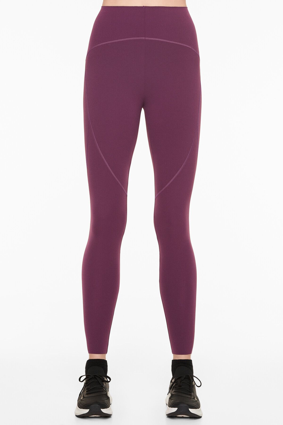 Oysho-Basic compressive ankle-length leggings 7