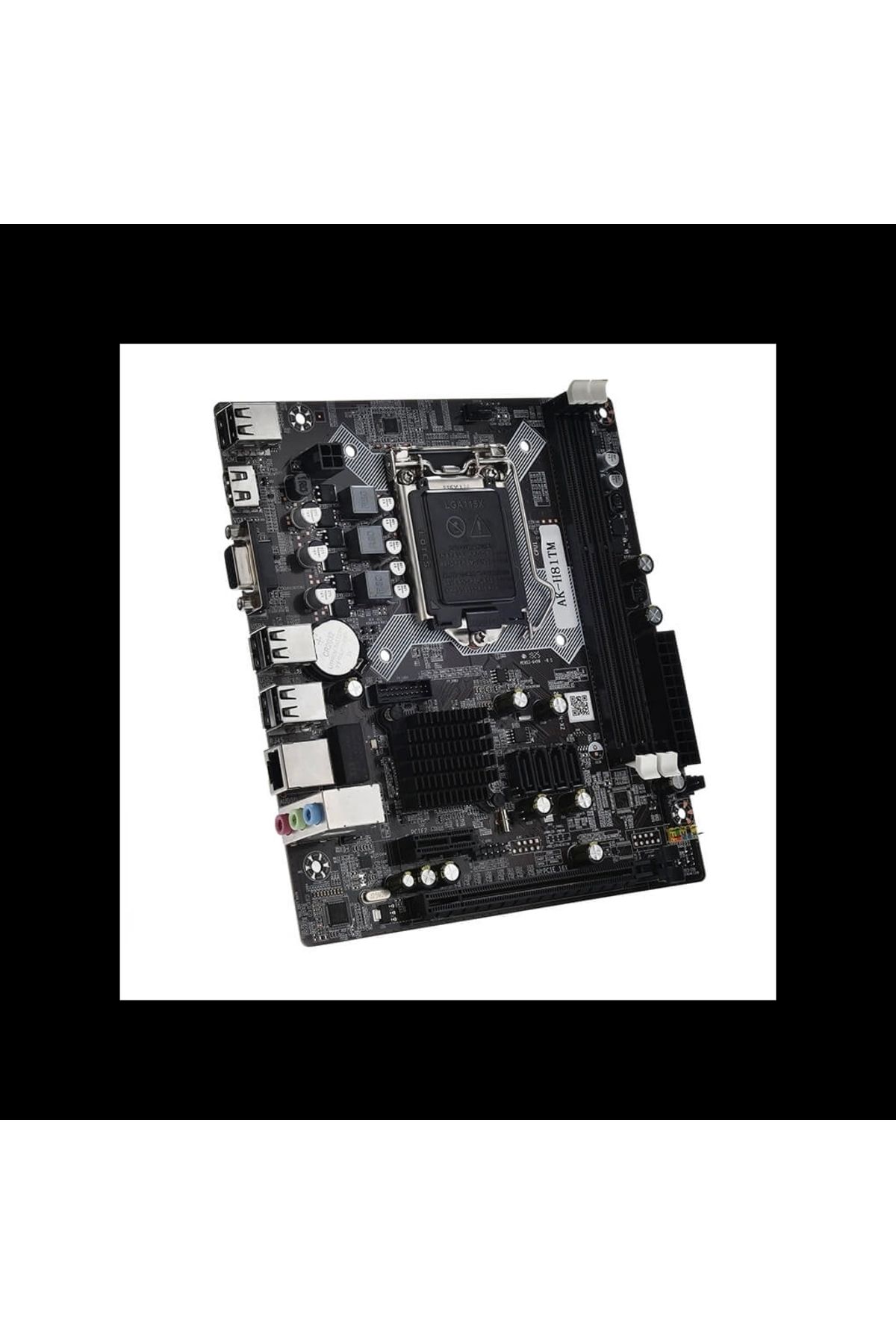 arktek-Alpha Force, Ak-H81M Handheld, 2Xddr3, M.2, D-Sub, Hdmi, 4Th Generation, Lga1150 Socket, Motherboard 2