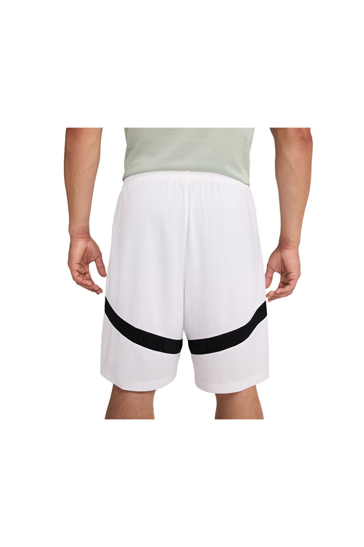 Nike-White Dri-Fit Icon Men's Basketball Shorts - Dv9524-102 3