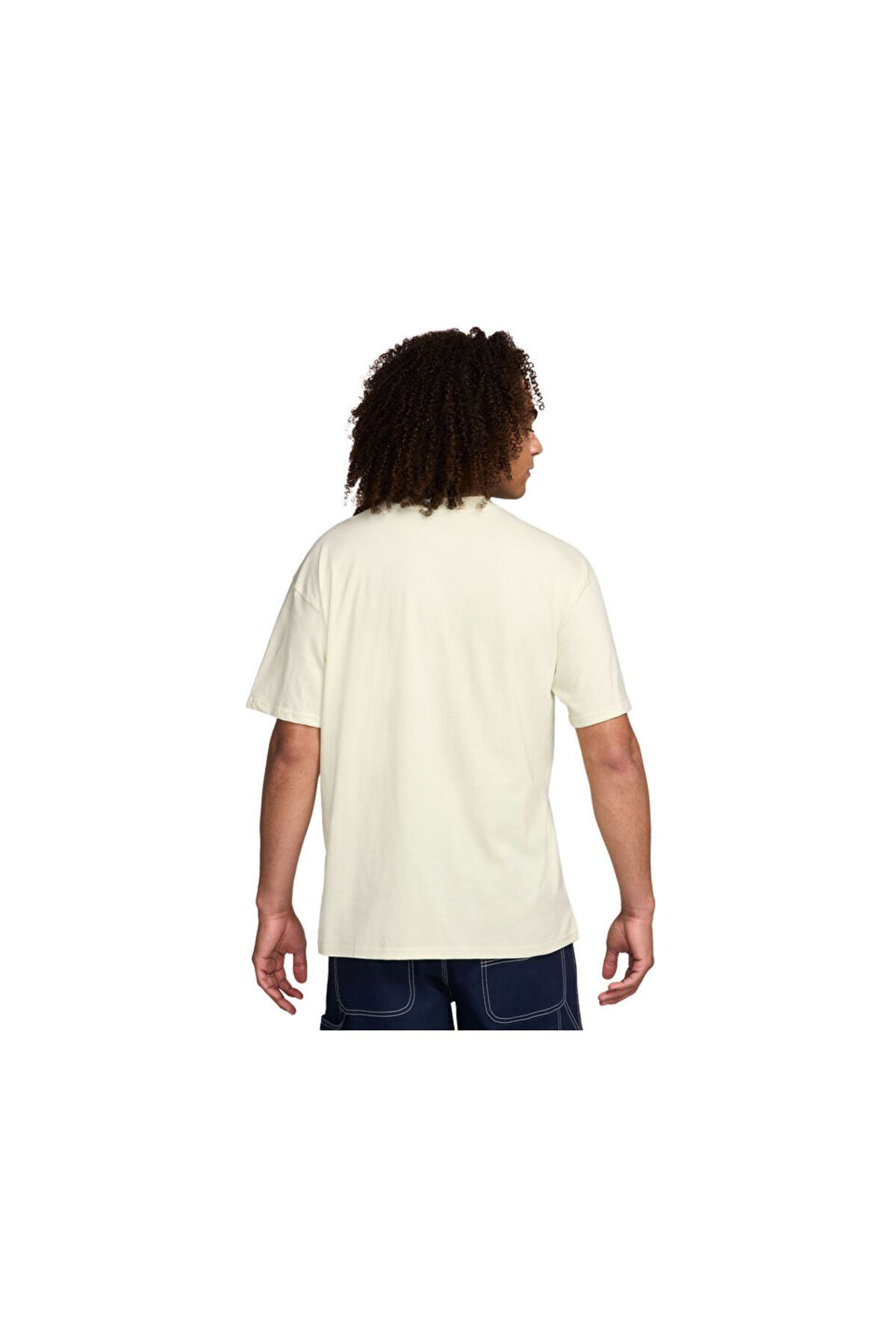 Nike-Hj6897-020 Cream Men's Sportswear Casual T-Shirt 2