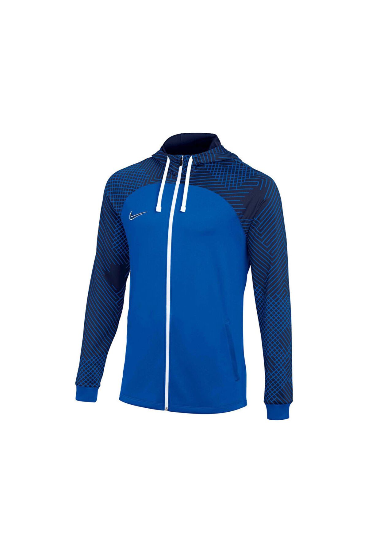 Nike Erkek Eşofman Üstü DH8768-463 M Nk Df Strk Hd Trk Jkt Mavi