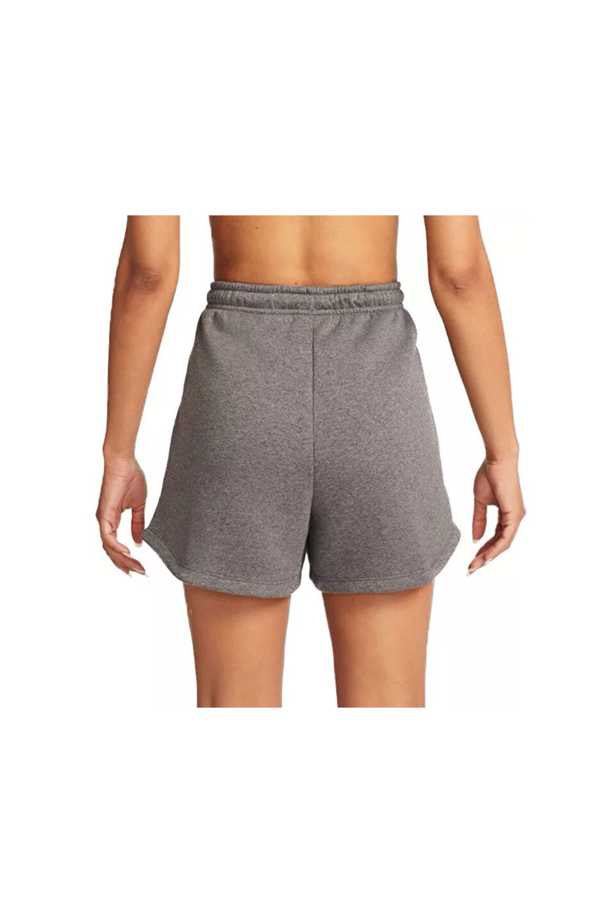 Nike-Cw6963-071 W Nk Flc Park20 Short Kz Gray Women's Shorts 2