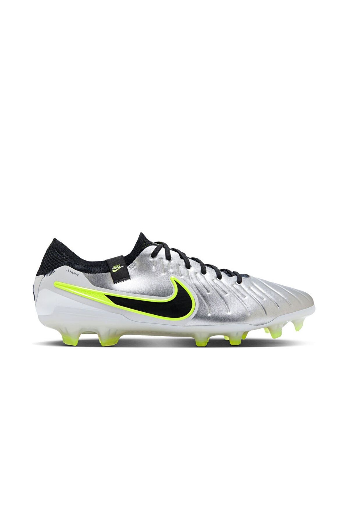 Nike-Tiempo Legend 10 Elite Fg Gray Men's Grass Floor Football Shoes - Dv4328-001 1