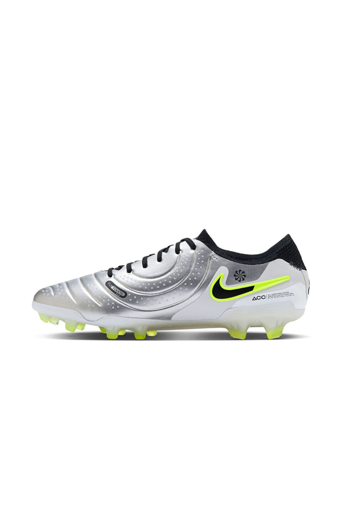 Nike-Tiempo Legend 10 Elite Fg Gray Men's Grass Floor Football Shoes - Dv4328-001 2