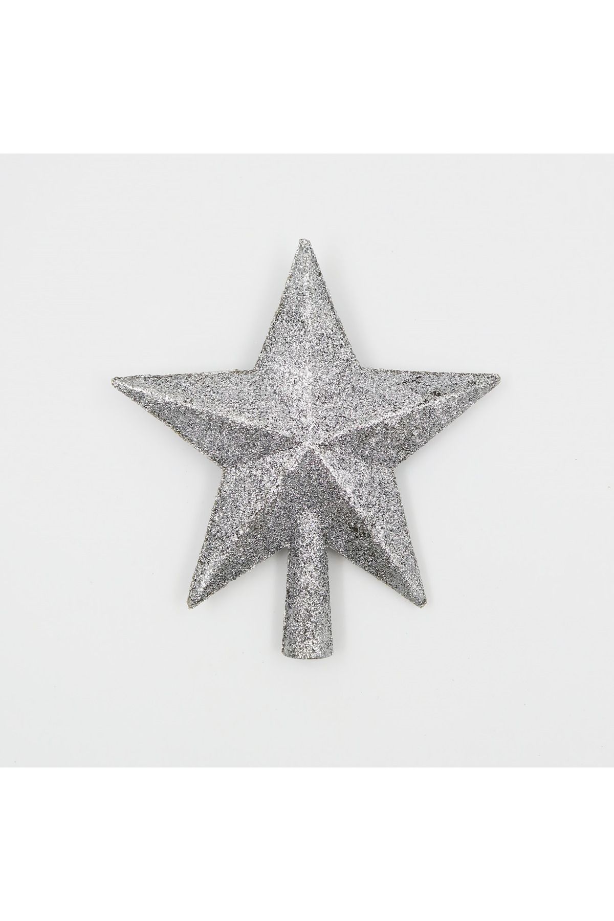 enyareshome-Silvery Silver Color Christmas Tree Star, Peak Star 14.5X14Cm 3