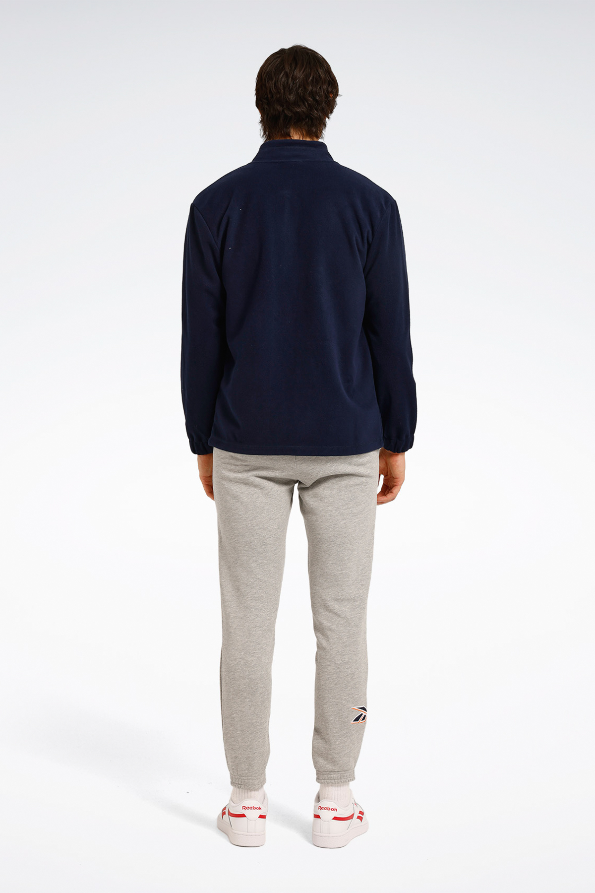 Reebok ID -F FLEECE FZ Lacivert Erkek Polar görsel 6