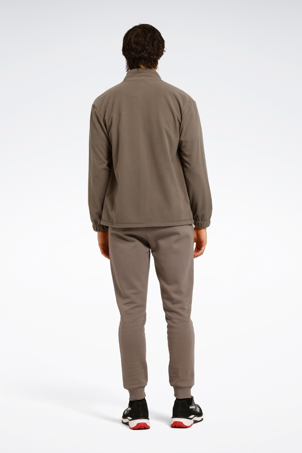 Reebok ID -F FLEECE FZ Antrasit Erkek Polar görsel 2