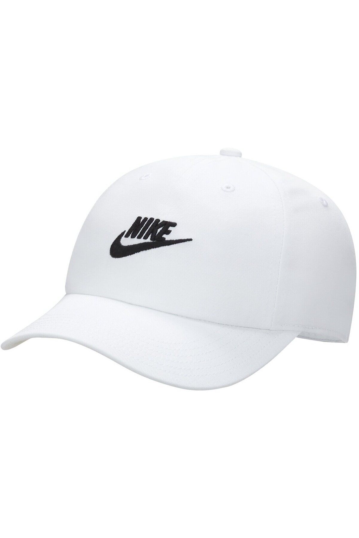 Nike-Cap Nike Club Unstructured Futura Wash Cap, White, Kids 1