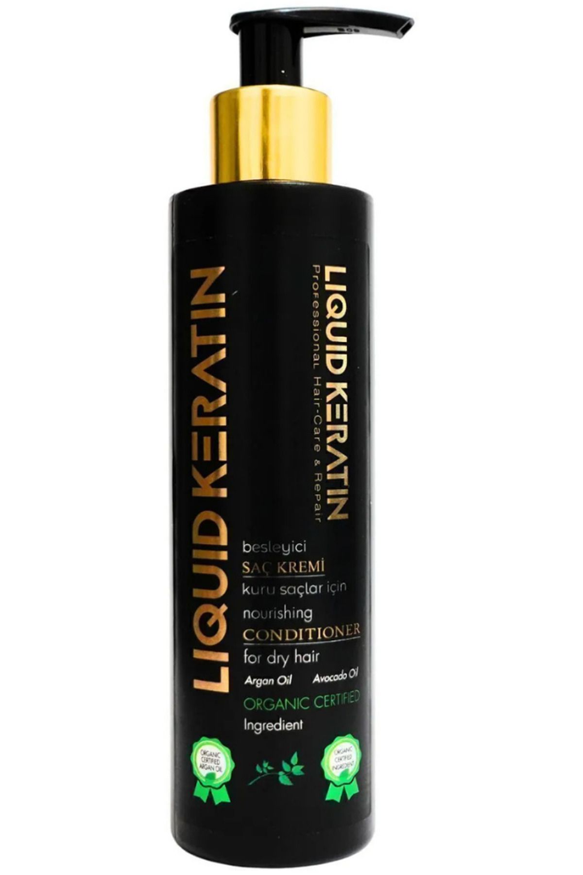 Liquid Keratin Kuru Mat Sert Kırık Yıpranmış Saç Uçları Için Durulanmayan Keratin Saç Bakım Kremi (NEMLENDİRİCİ)-1