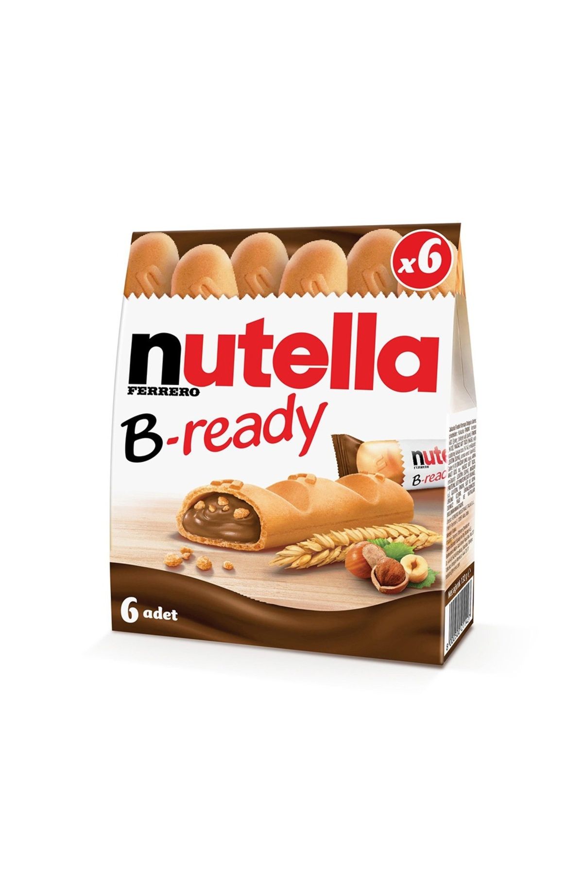 Nutella B-ready Ferrero 6 Stk