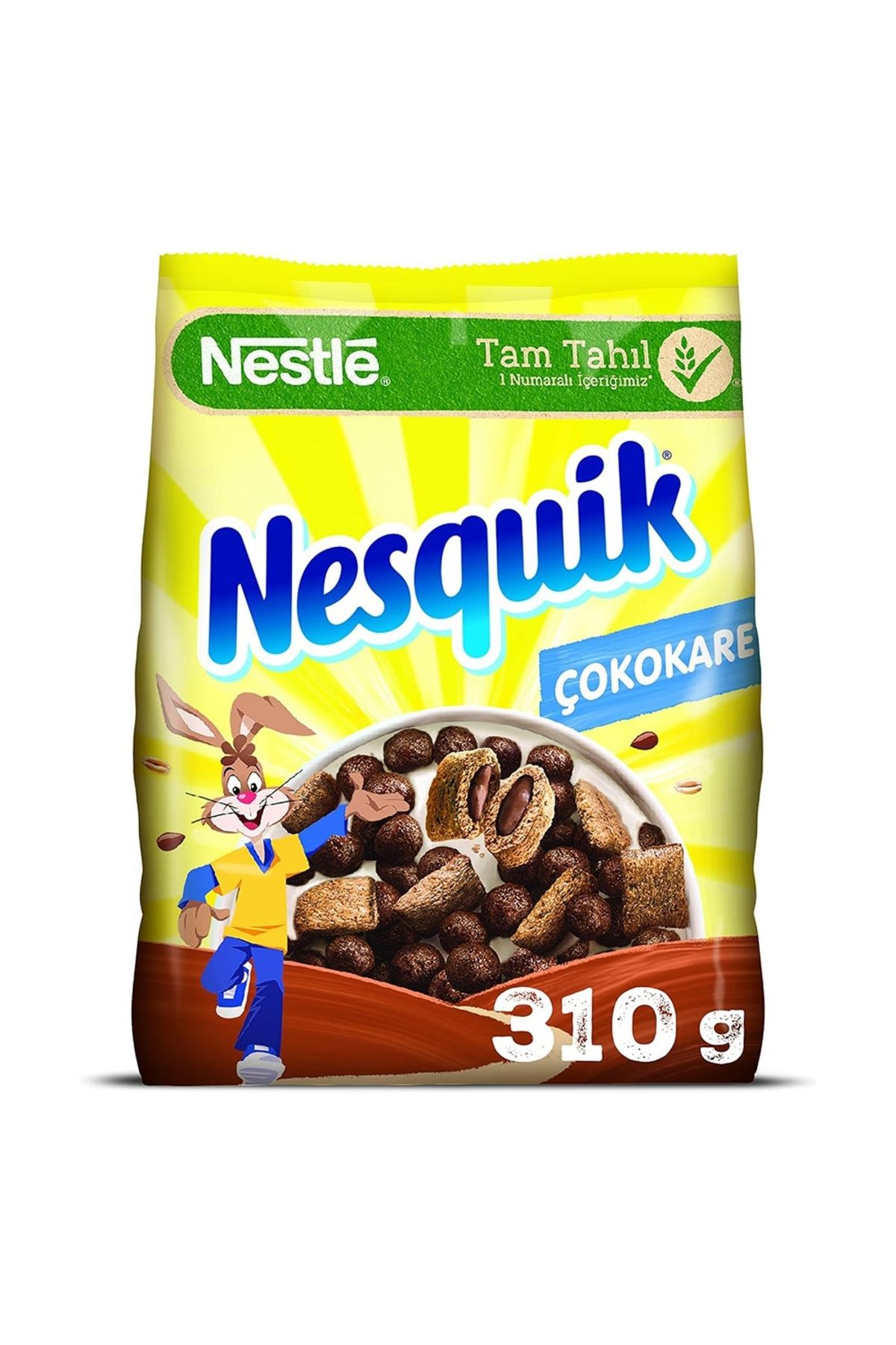 Nestle Nesquik Kakaolu Tahıl Gevreği Çokokare 310 gr