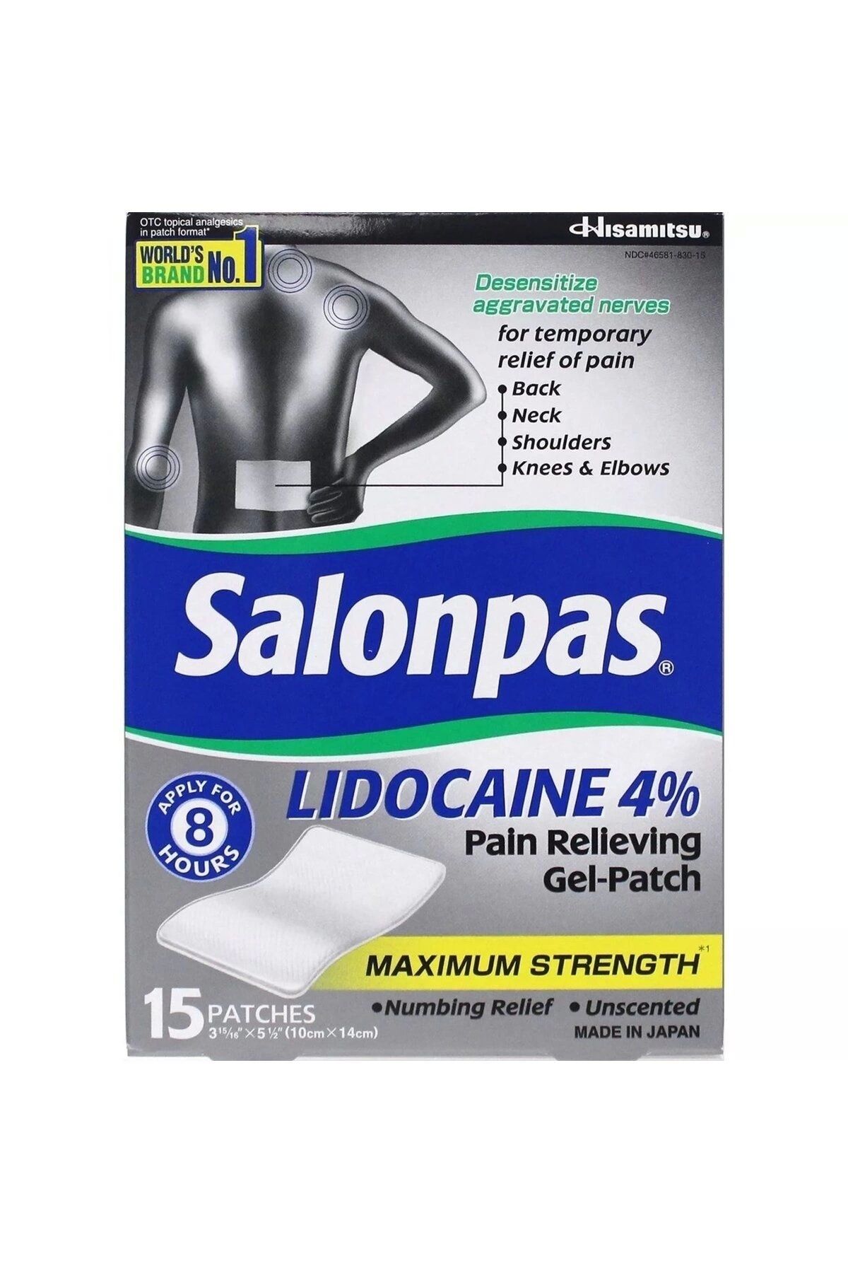 Salonpas Hısamıtsu Salonpas Gel Patch 15 Adet Yakı