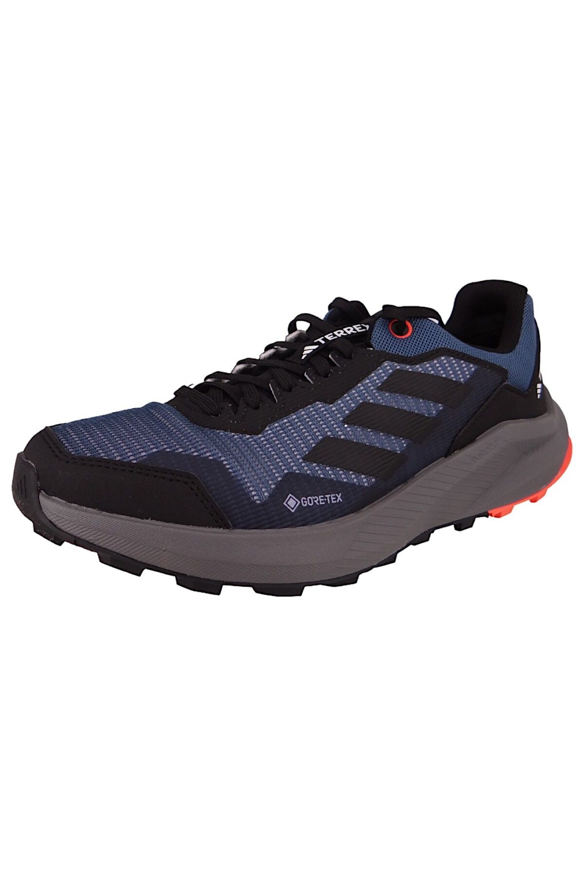 adidas-Herren Halbschuhe Halbschuhe Wanderschuhe Terrex Trailrider GTX HQ1234 Blau Wonder Steel/Core Black 2