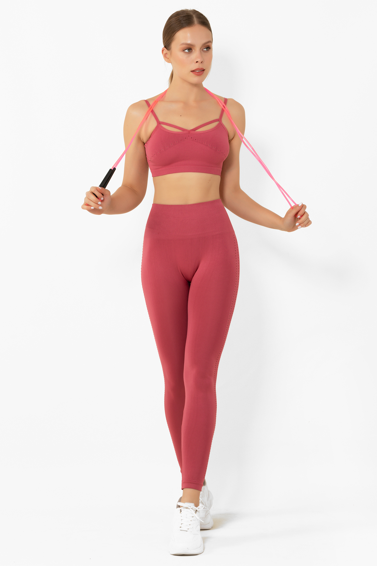 MioFit Dikişsiz Pilates & Yoga Spor Sütyeni görsel 8