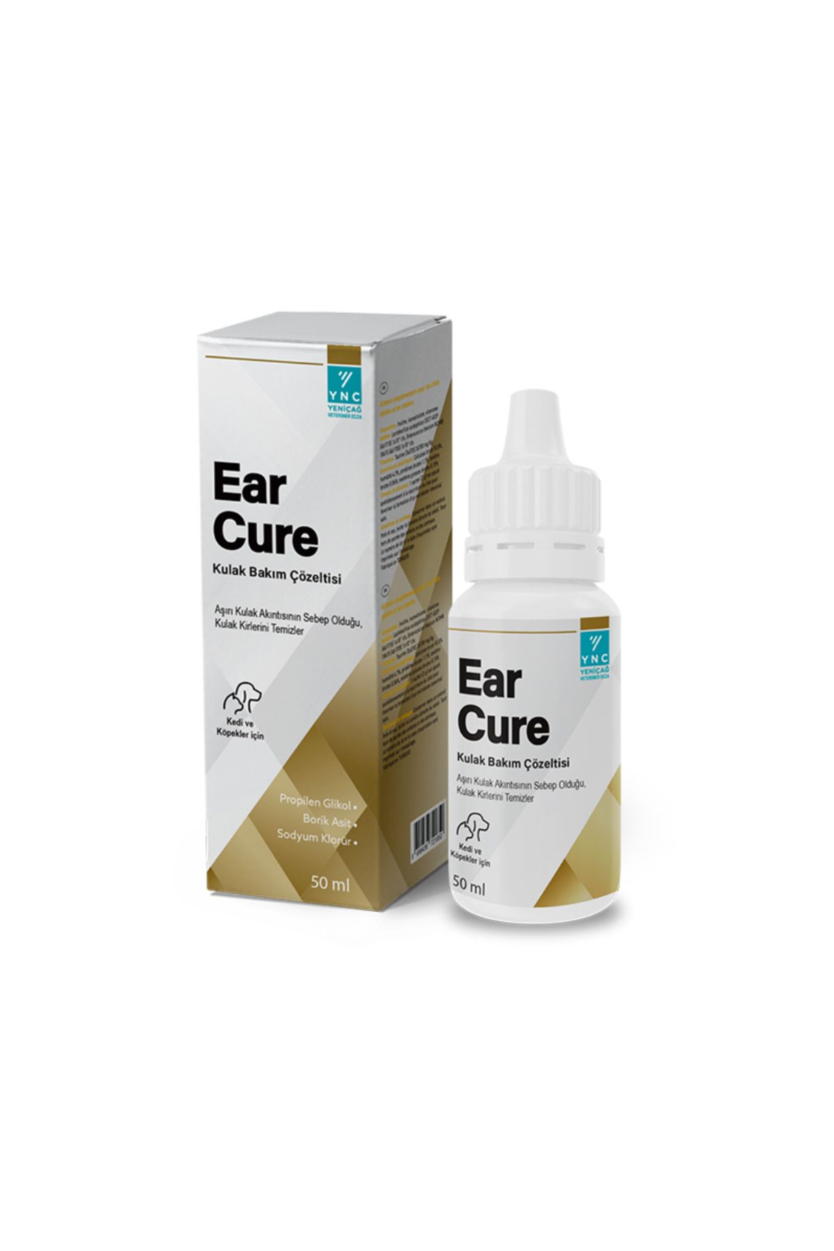 EarCure Kedi- Köpek Kulak Temizleme Çözeltisi