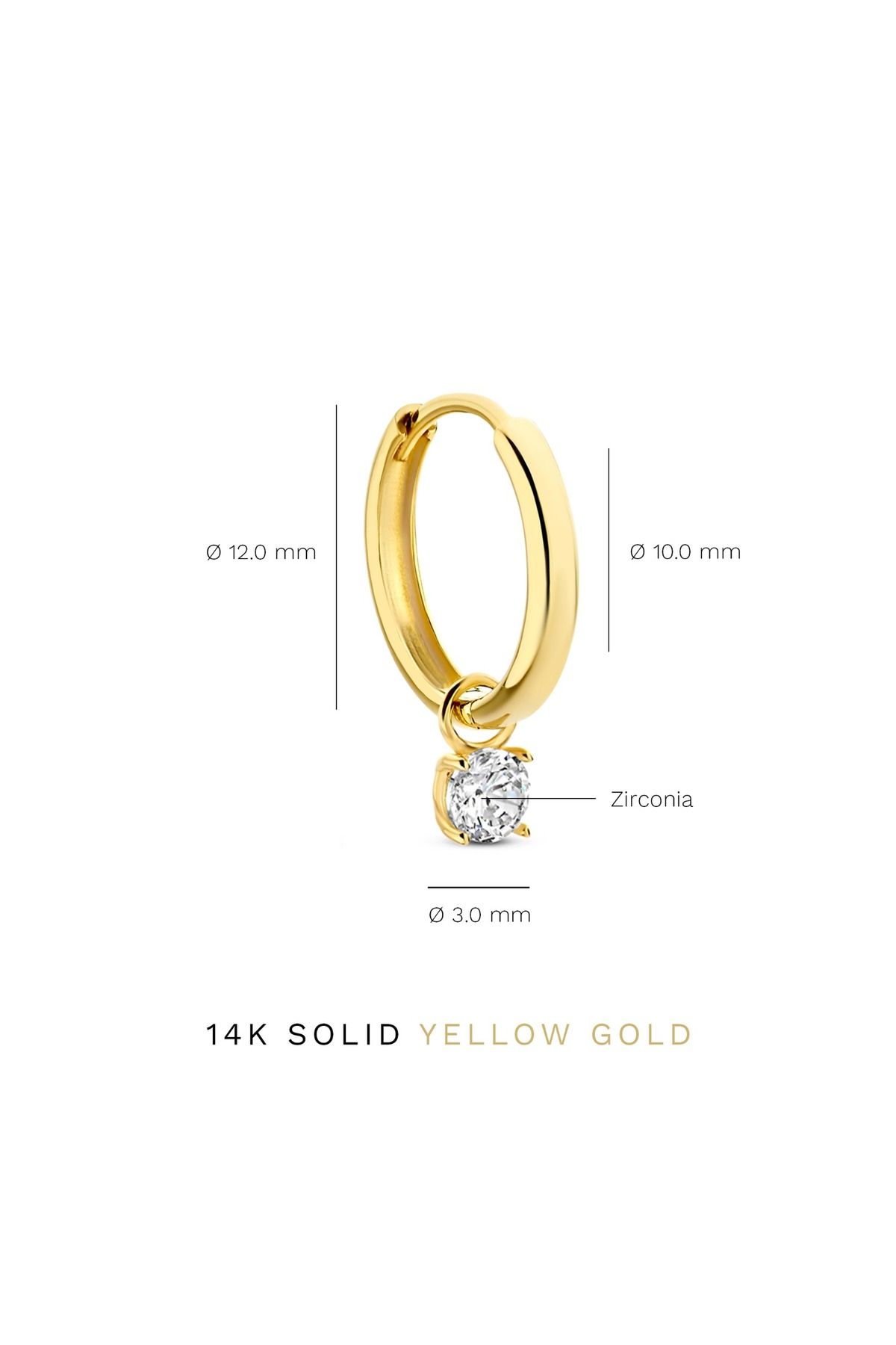 Isabel Bernard-Cadeau D'isabel 14 Karat | Gold Ohrringe Set Ib90079 7