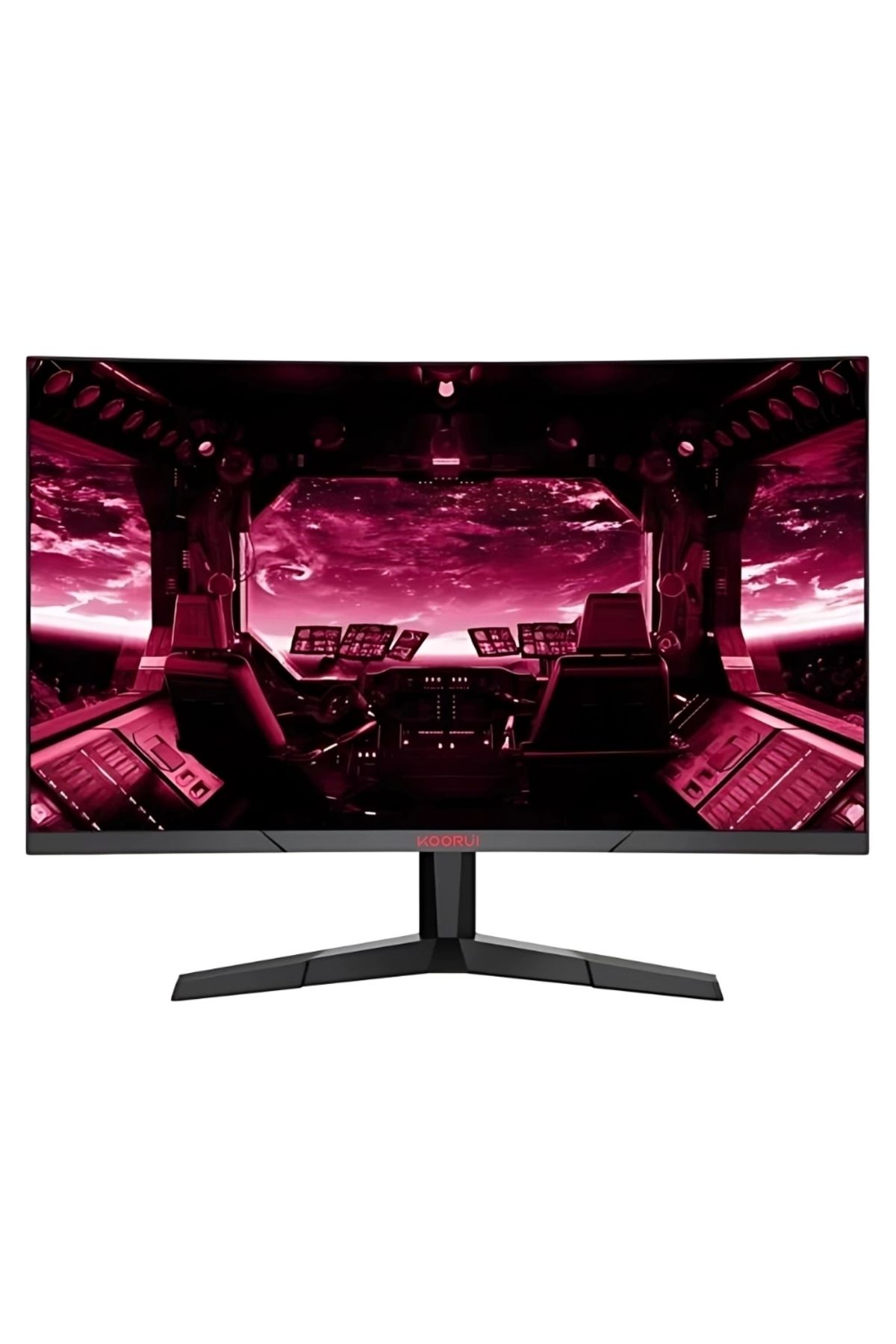 Koorui 27" 27e6qc Curved Va Panel 1ms 144hz Hdmı, Displayport Freesync Qhd Vesa Gaming Siyah Monitör