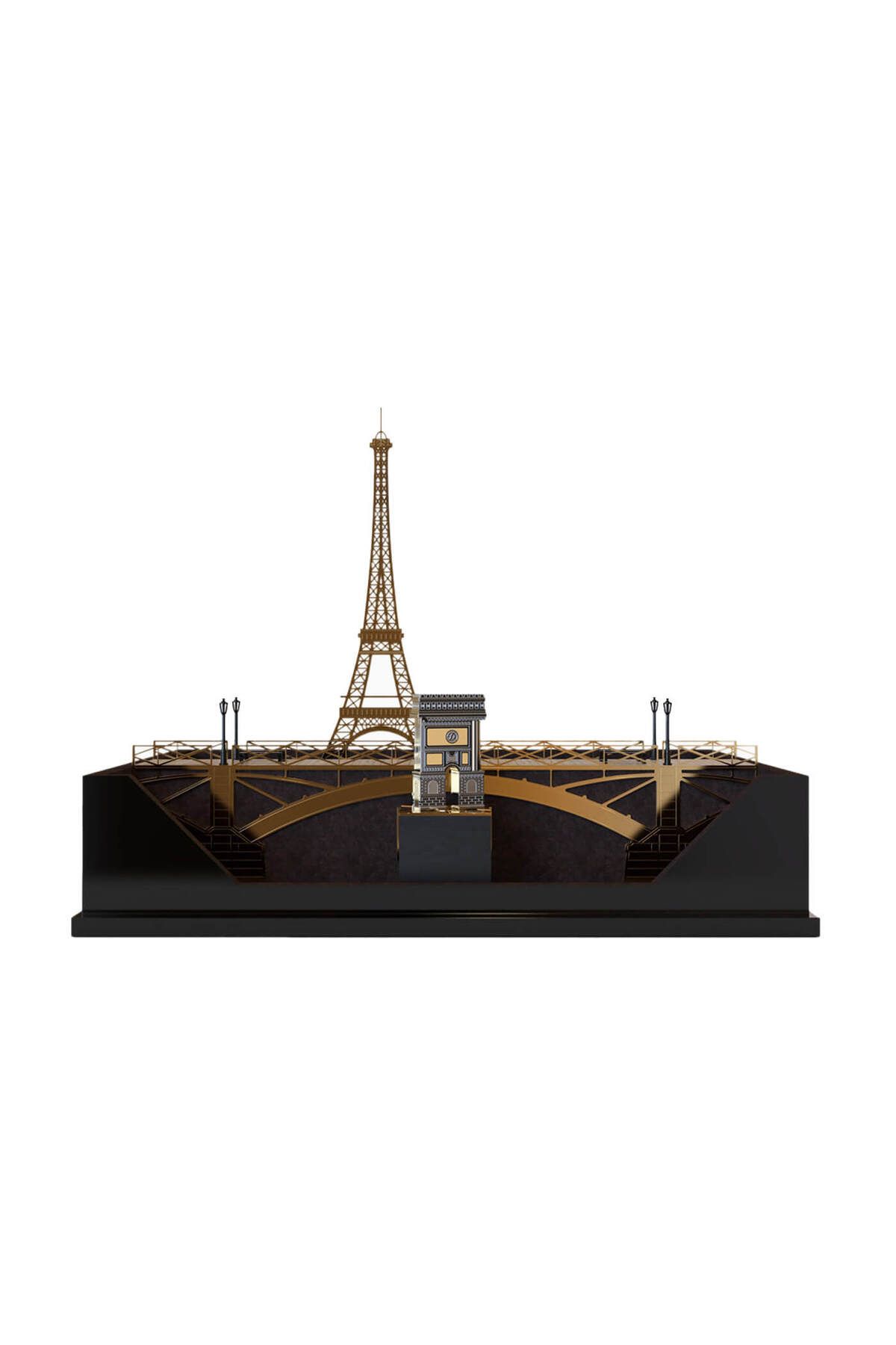 Loves Paris Limited Edition Set Lighter W Eiffel Tower 16347 - 5