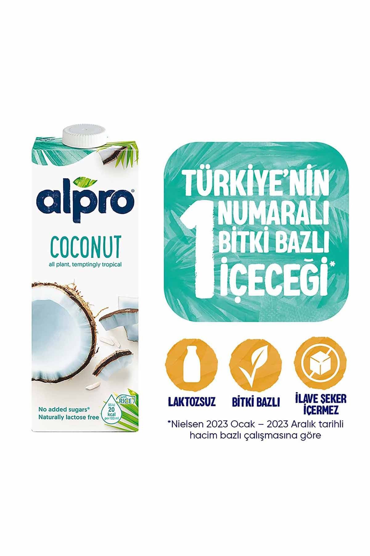 Alpro Hindistan Cevizi Sütü 1 Lt