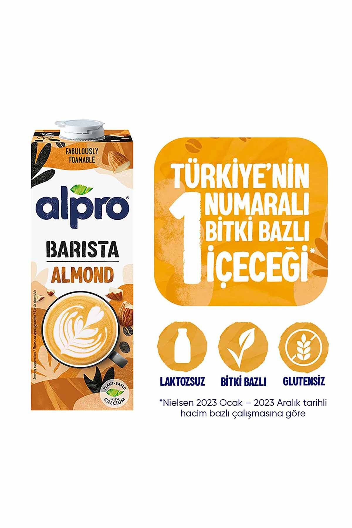 Alpro Barista Badem Sütü 1 Lt