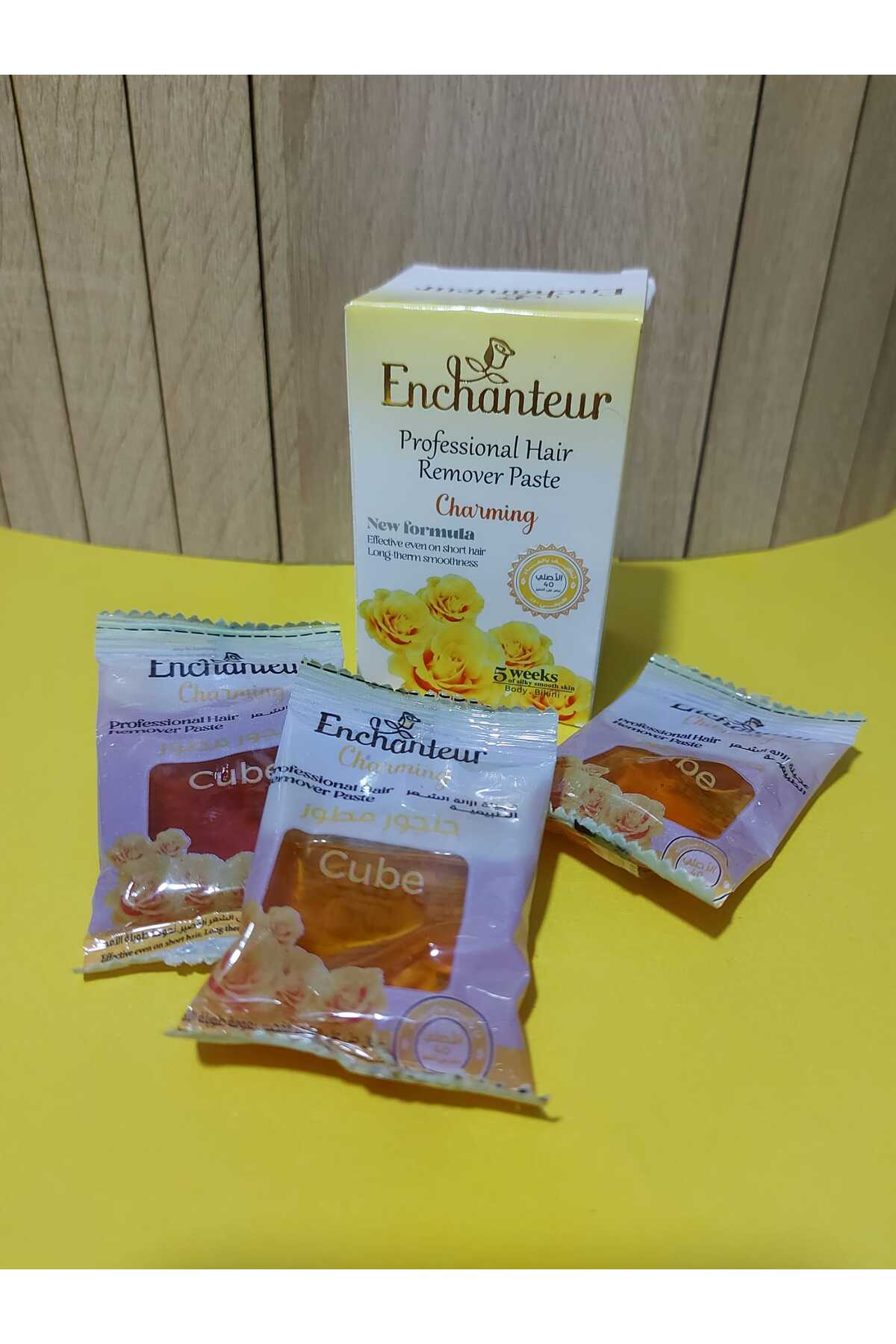 ENCHANTEUR Doğal Charming Özlü Tüy Dökücü Macun — 6879