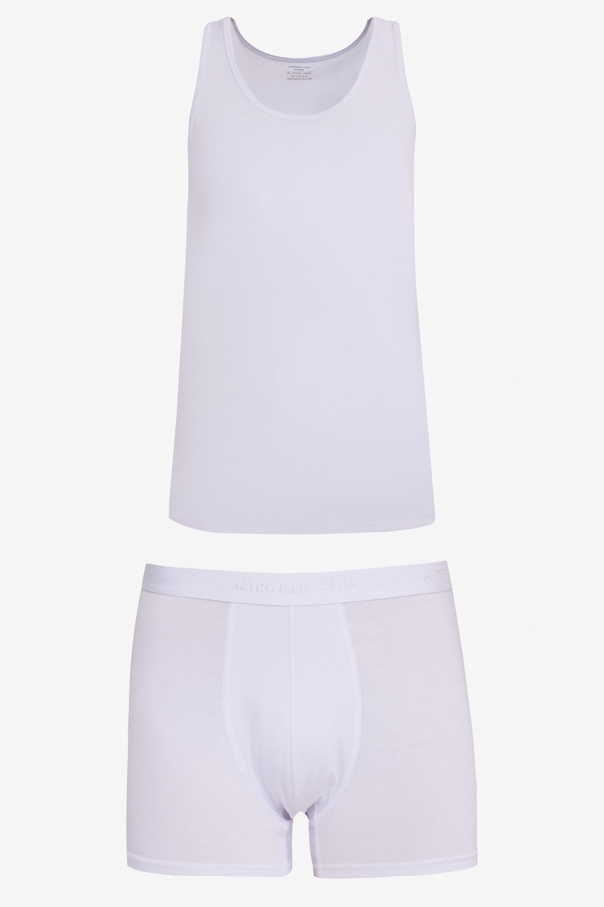 ALTINYILDIZ CLASSICS-Set boxer pentru bărbați, alb, cu croială standard, cu croiala normală 1