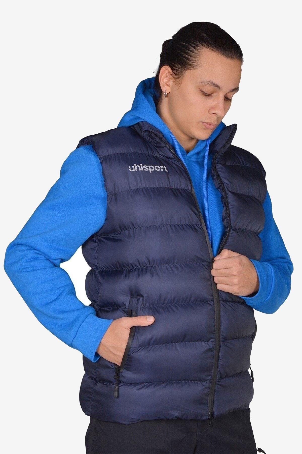 UHLSPORT-Vestă sport - Bleumarin - Geacă 1