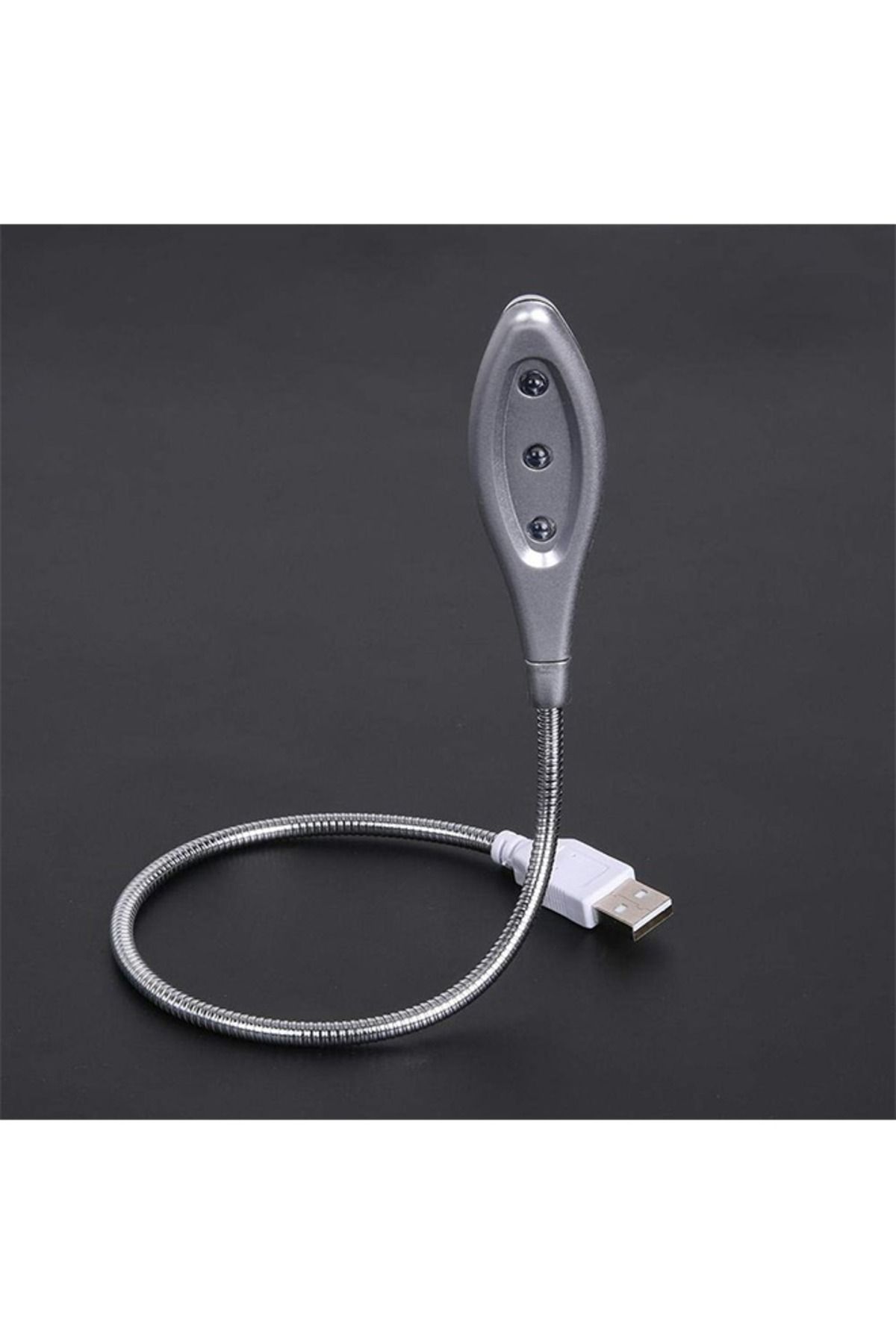Taimi-Portable USB LED Lamp, High-Brightness, Flexible Gooseneck, 3 LED Lights, USB Reading Lamp 5