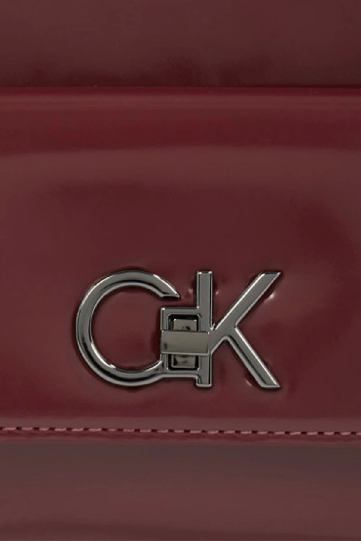 Calvin Klein-Women's Purple Lock Camera Bag 4