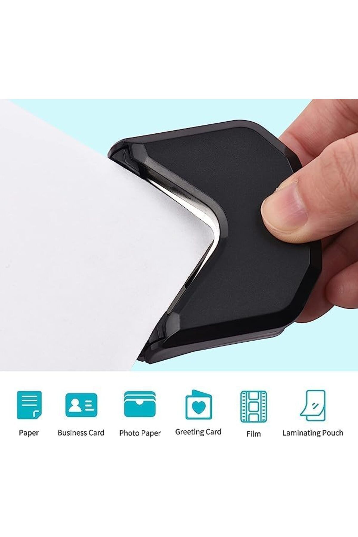 Taimi-R4 Mini Corner Rounder Punch, 4mm, Portable for Card Craft, Scrapbook, DIY Projects 6