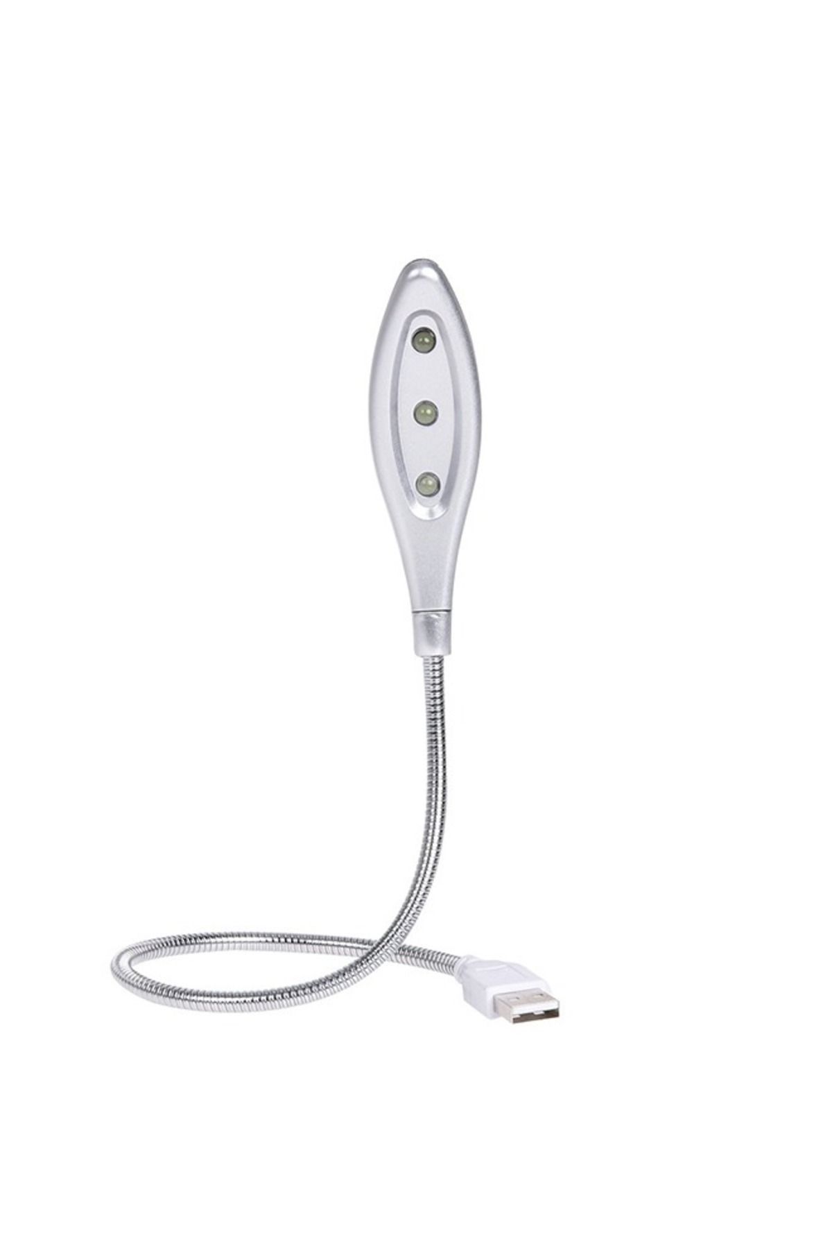 Taimi-Portable USB LED Lamp, High-Brightness, Flexible Gooseneck, 3 LED Lights, USB Reading Lamp 1