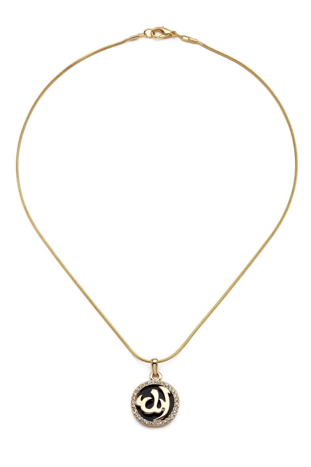 Modex-Allah Stone Detailed Necklace 2