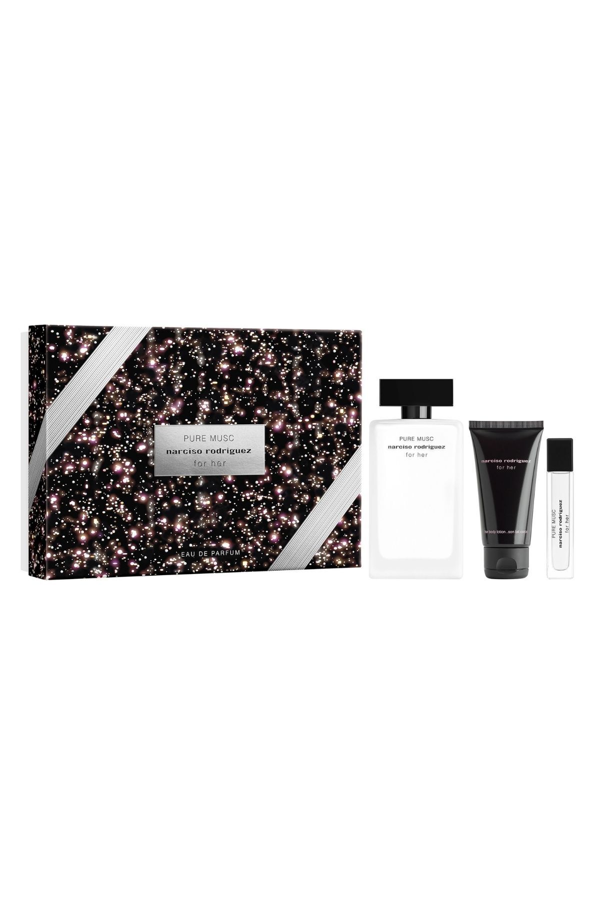Narciso Rodriguez For Her Pure Musc Edp 100 Ml + BL 50 ML + Edp 10