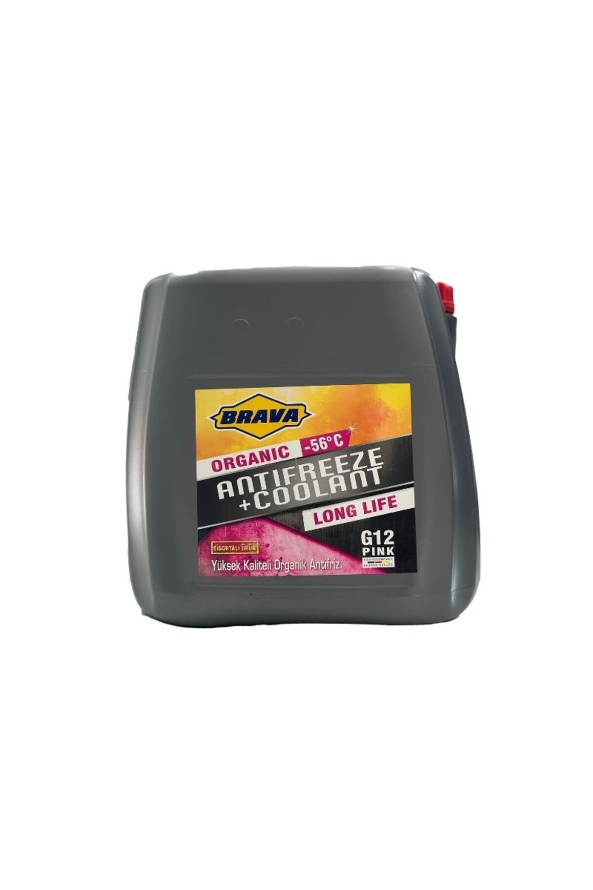 Brava G-12 Organik Antifriz Pembe -56 C 16 LT