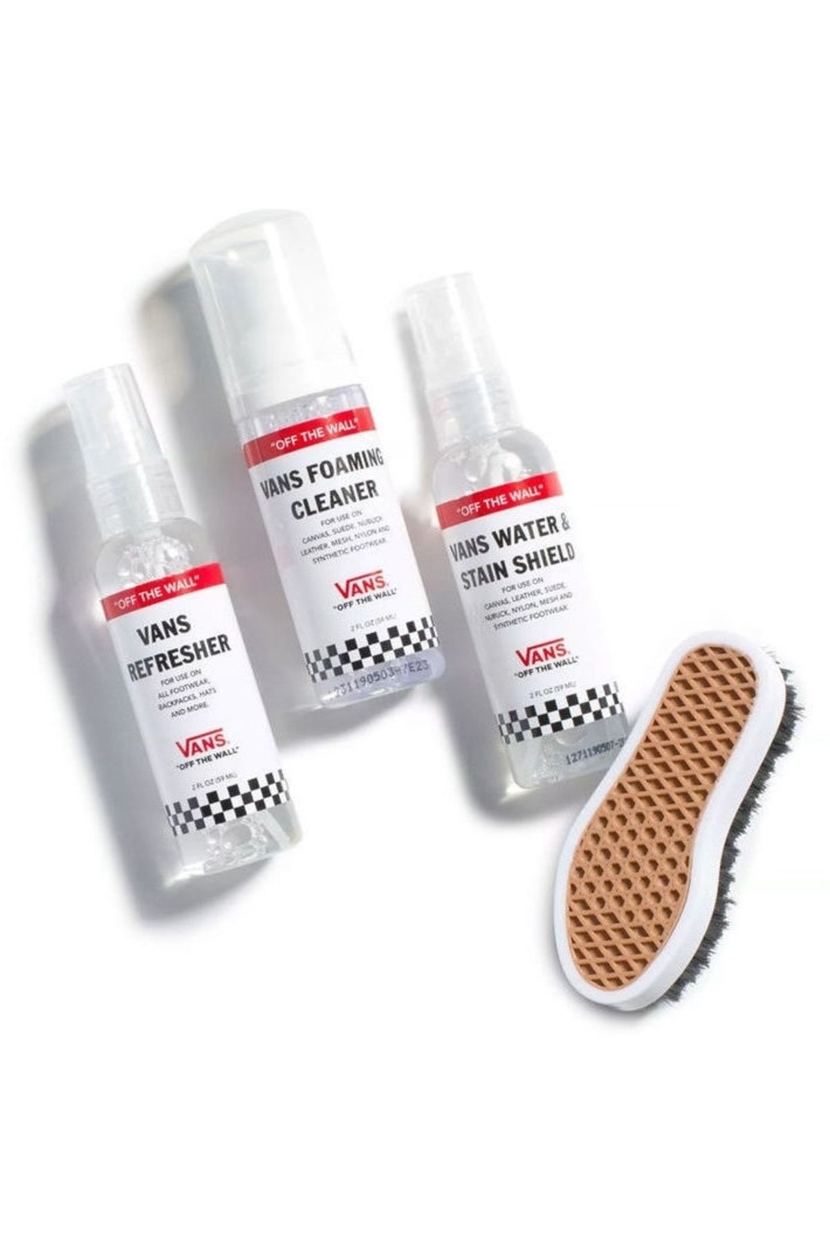 Vans-Set de îngrijire a pantofilor Vans Shoe Care Travel Kit, alb, unisex 3